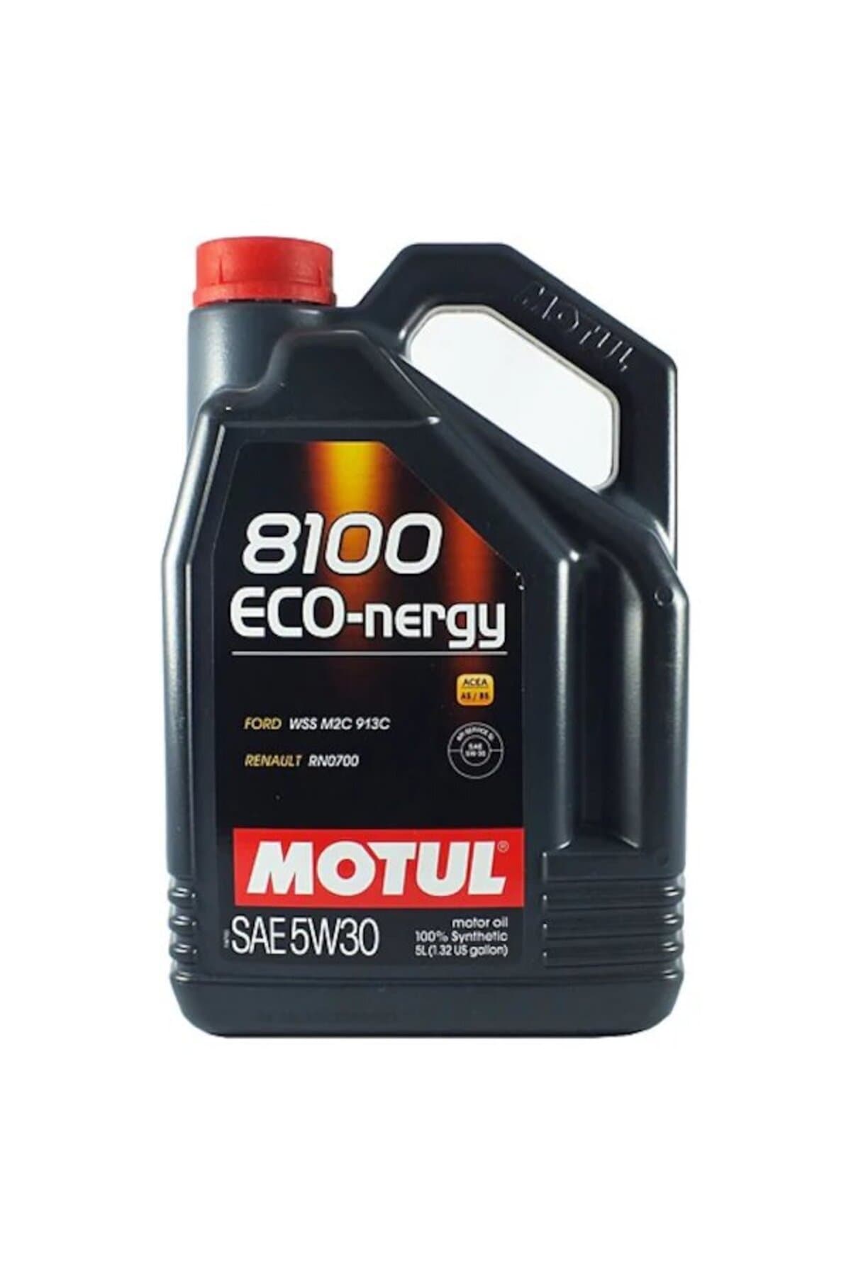 Motul 8100 Eco-nergy Sae 5w-30 Tam Sentetik Motor Yağı 5 L Ü/T:2025