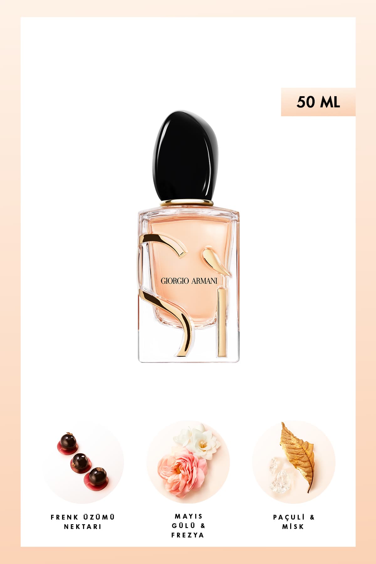 Giorgio Armani Si Eau de Parfüm Çiçeksi Şipre 50 ml Kadın Parfüm 3605521816580
