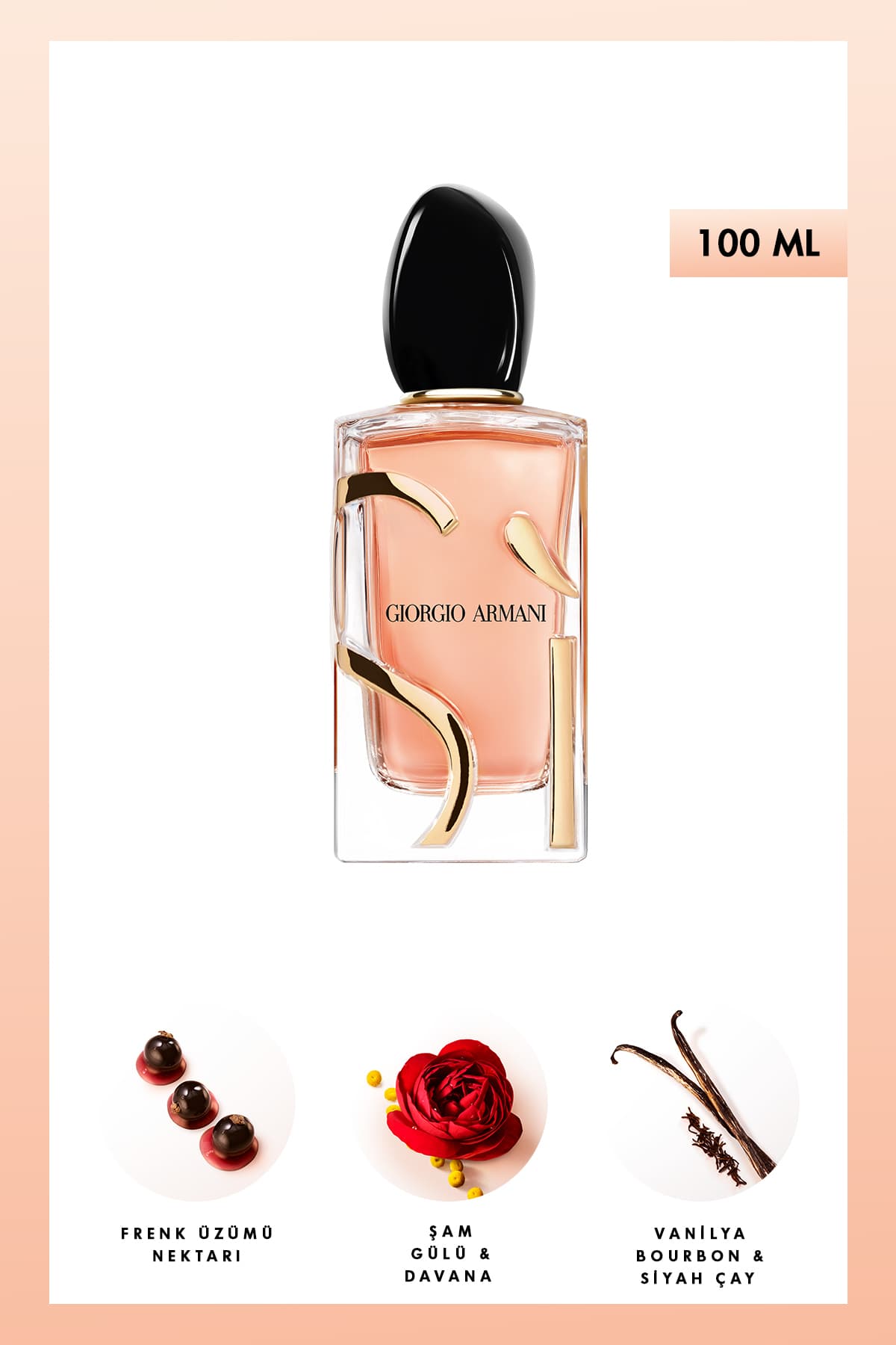 Giorgio Armani Si EDP Intense 100 ml Kadın Parfüm 3614273734875