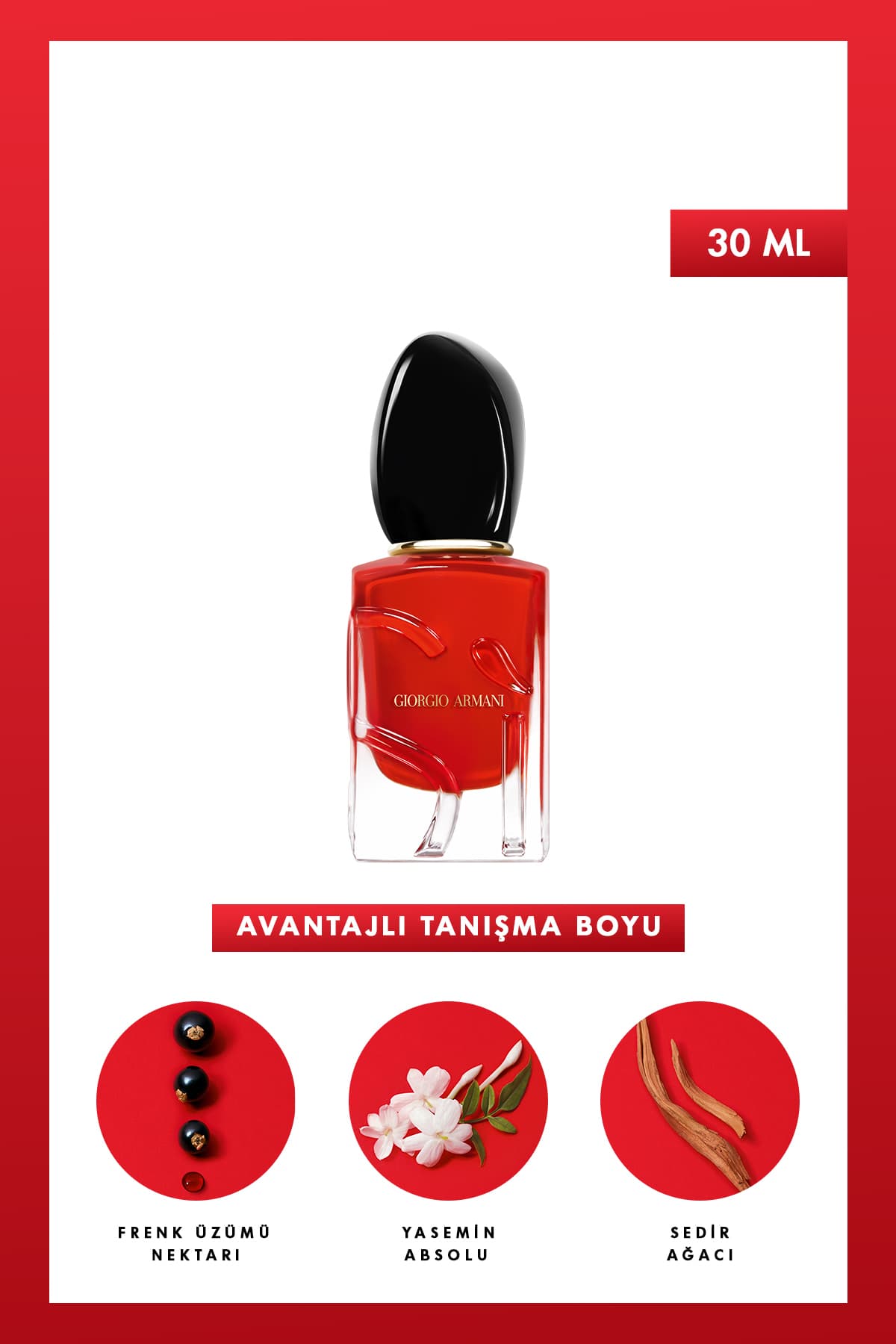 Giorgio Armani Si Passione EDP 30 ml Kadın Parfüm 3614271994721