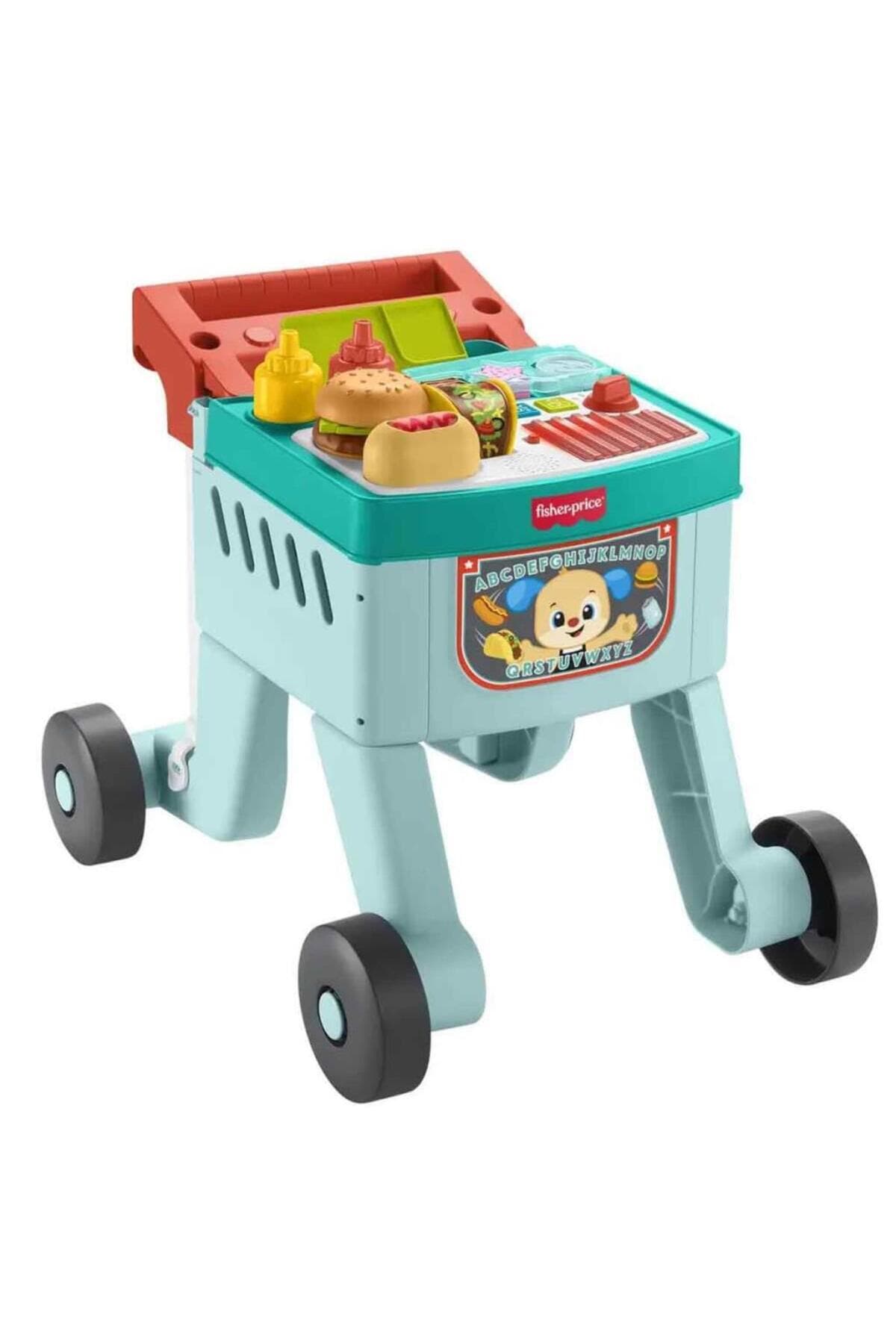 Fisher Price Eğlen ve Öğren 4’ü 1 Arada Alışveriş Sepeti Yürüteç JLM95