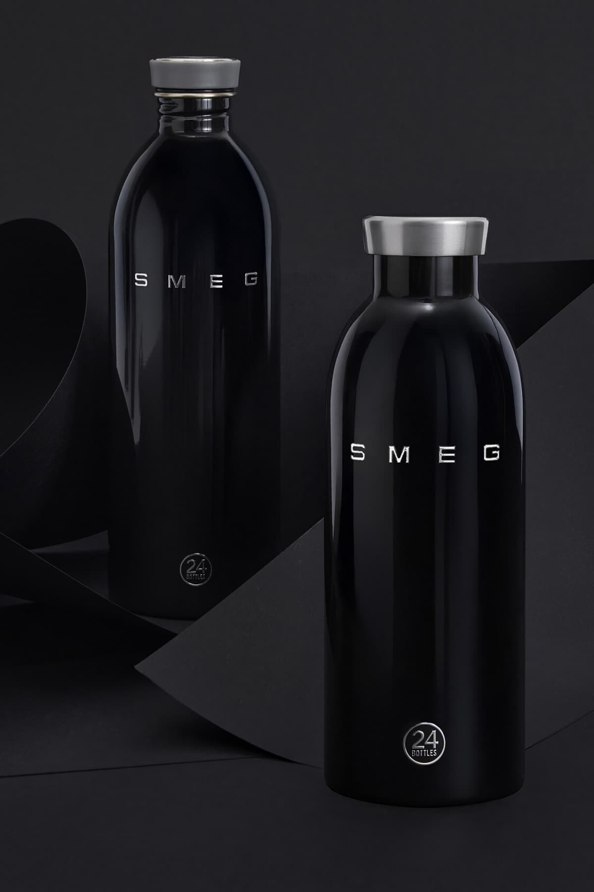 Smeg Clima Bottle Siyah Termos 500 ML