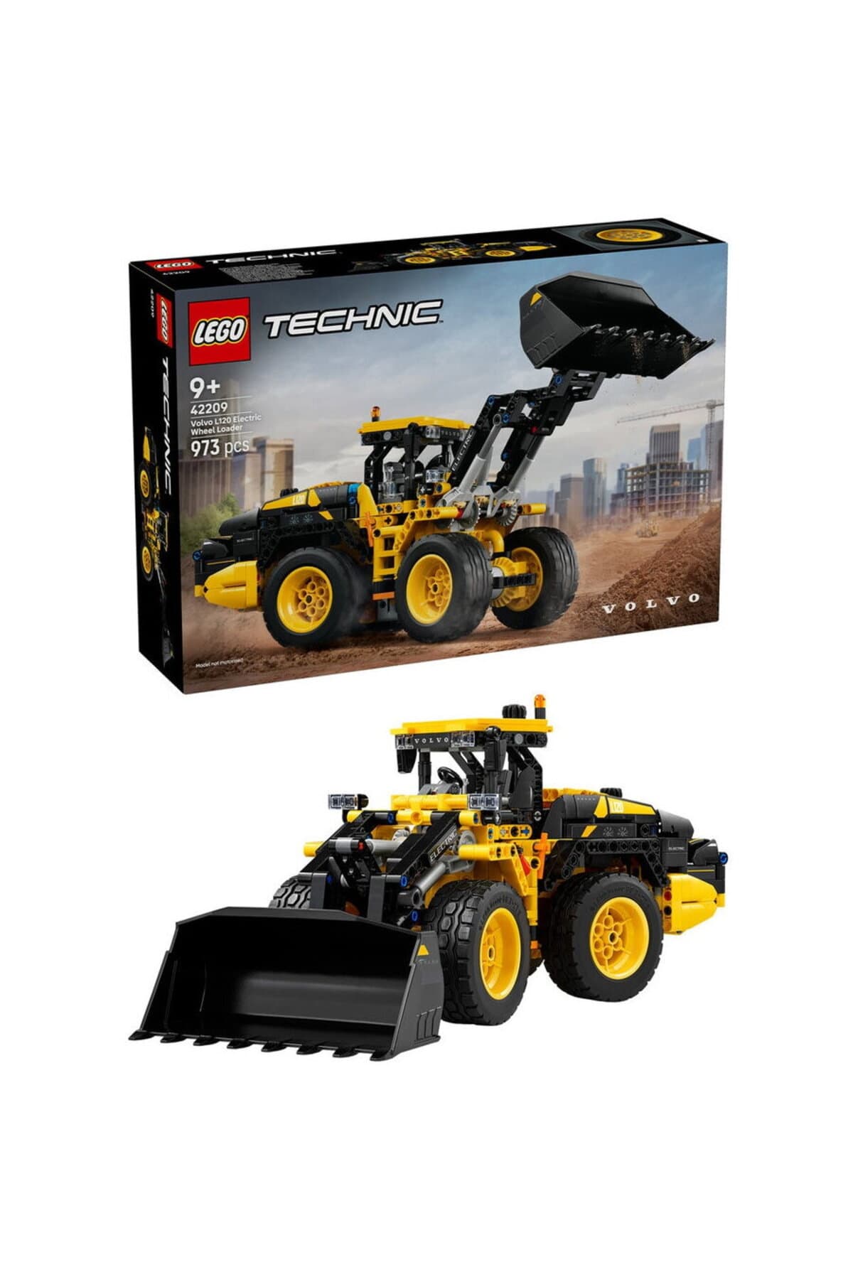 LEGO ® Technic - Volvo L120 Electric Front End Loader 42209, 973 pieces