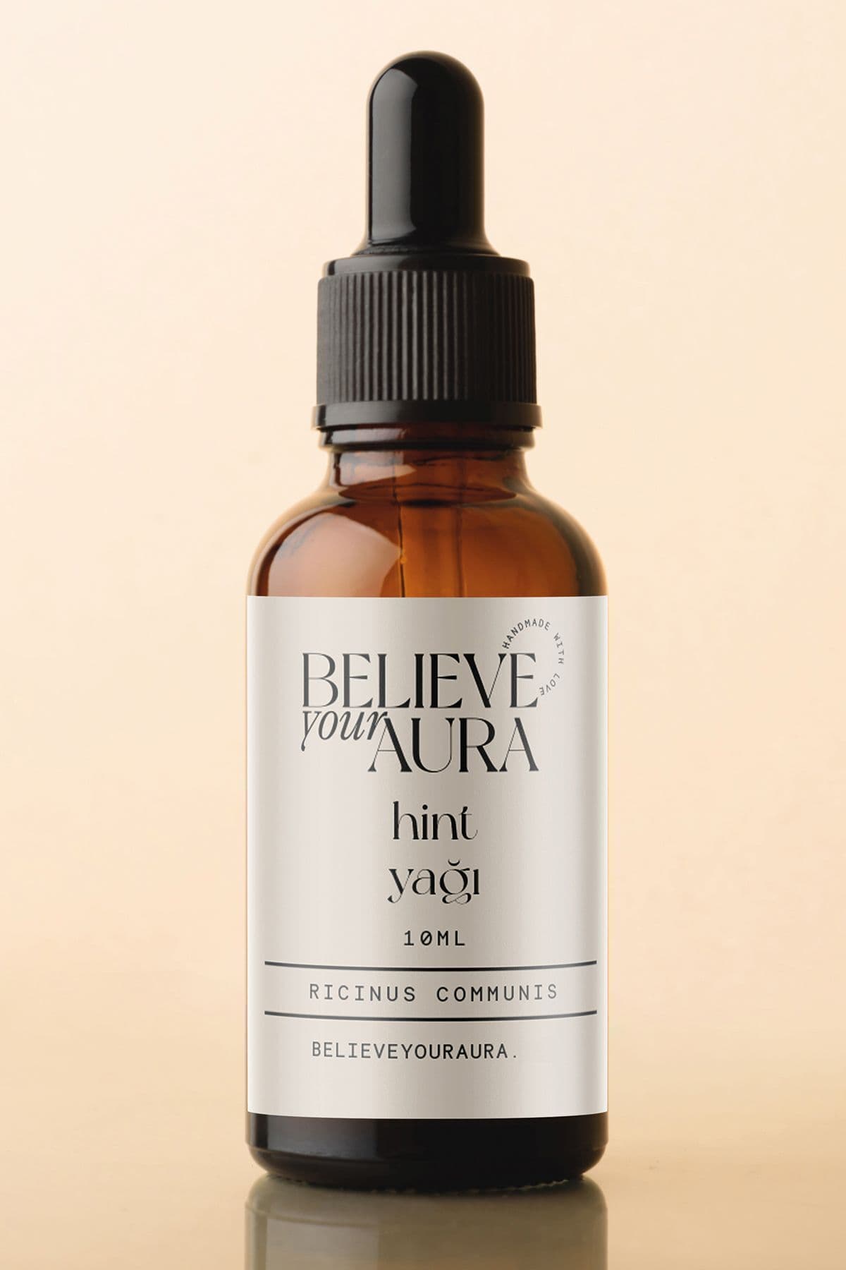 Believe Your Aura Hint Yağı - %100 Saf Ve Doğal Cilt Ve Saç Bakım Yağı - Castor Oil - 10 ml