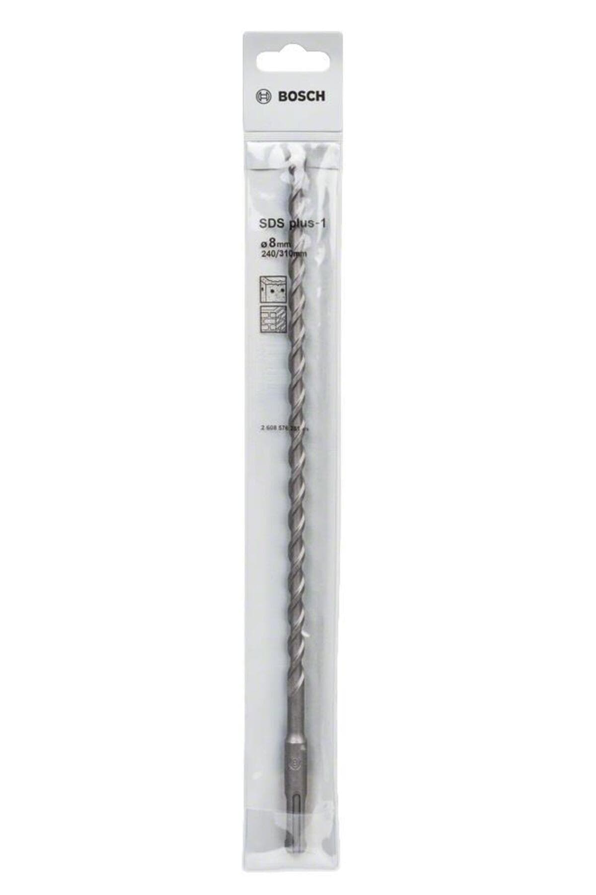 Bosch 8 x 310 mm Sds Plus-1 Kırıcı Delici Matkap Ucu 2608576281