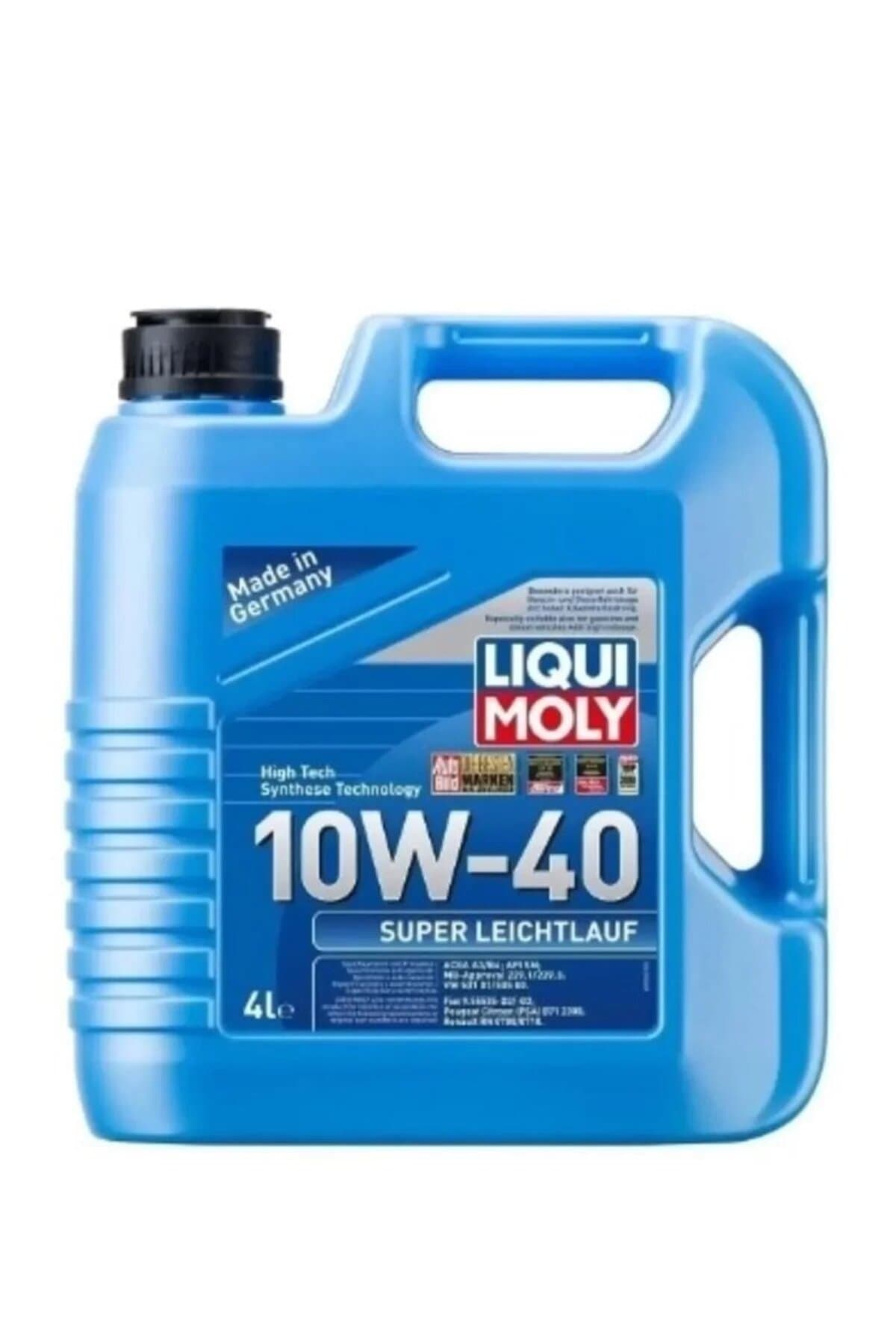 Liqui Moly Lıquı Moly 10w40 Motor Yağı Süper Sentetik Super Leıchtlauf 4 Litre (9504)