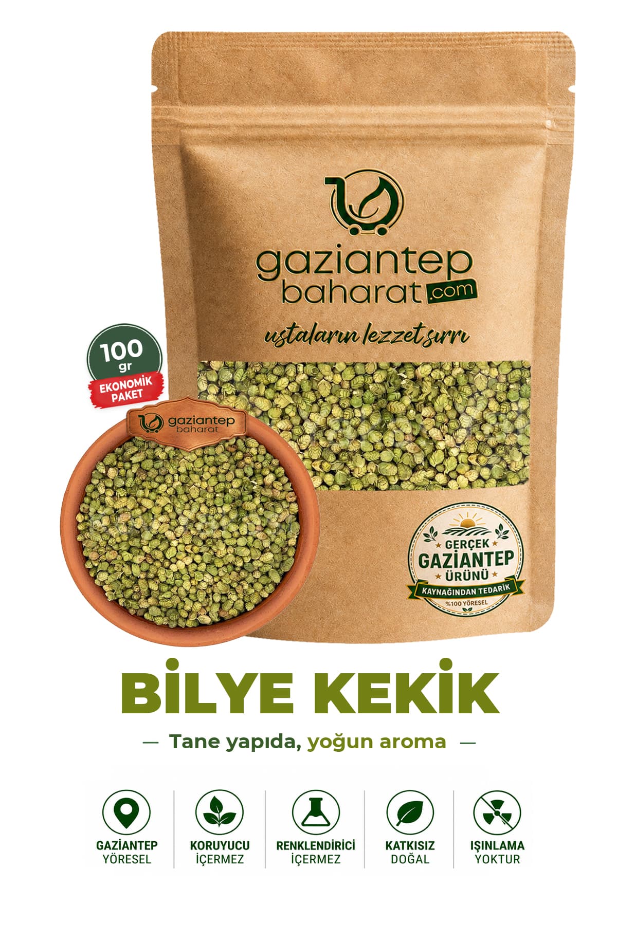 Gaziantep Baharat Bilye Kekik 100 gr