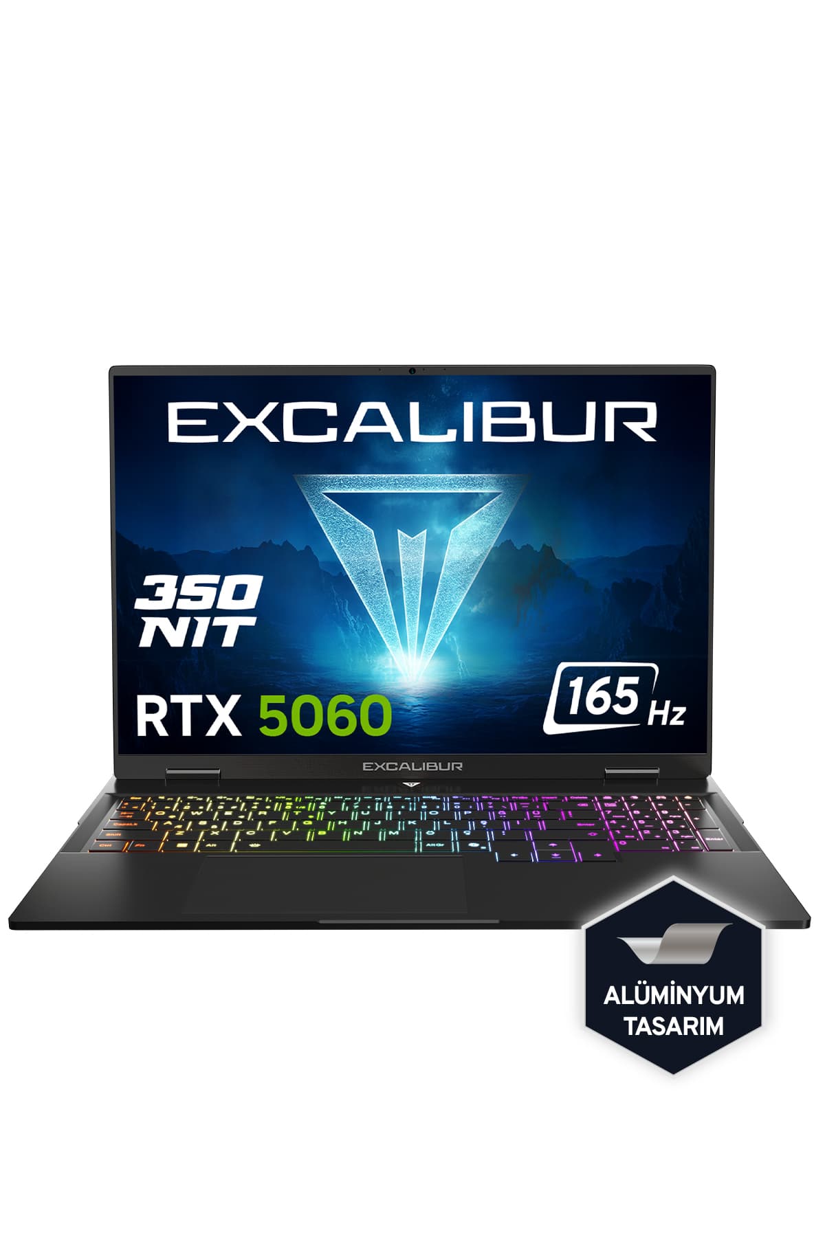 CASPER Excalibur G915 i7-13620H 32 GB 500GB RTX5060 165HZ 16" W11H Gaming Laptop G915.1362-DV60A-C