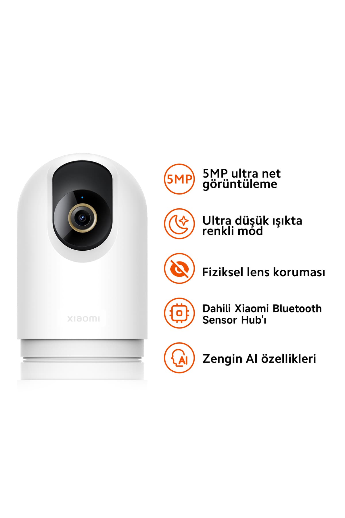 Xiaomi Smart Camera C500 Pro - Akıllı Kamera (Xiaomi Türkiye Garantili)