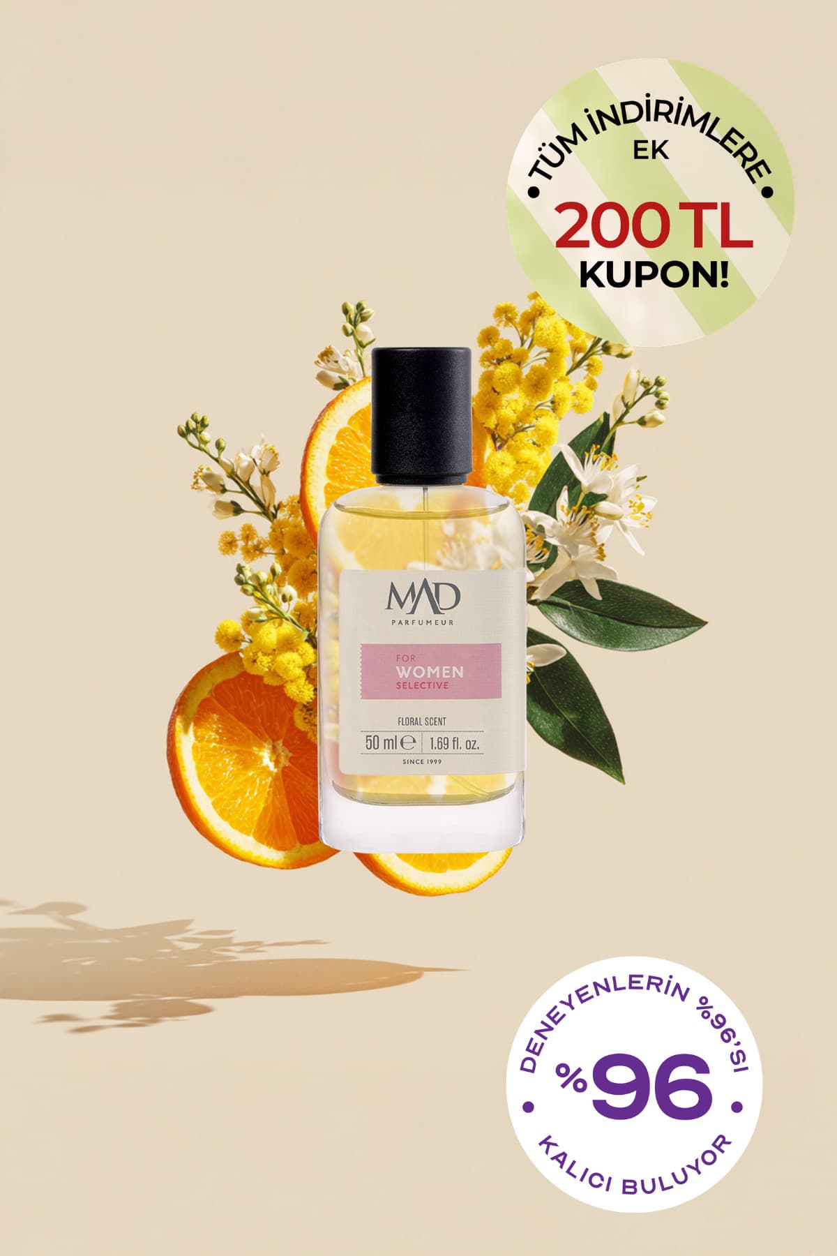 Mad Parfüm Mad C120 Selective 50 ml Kadın Parfüm