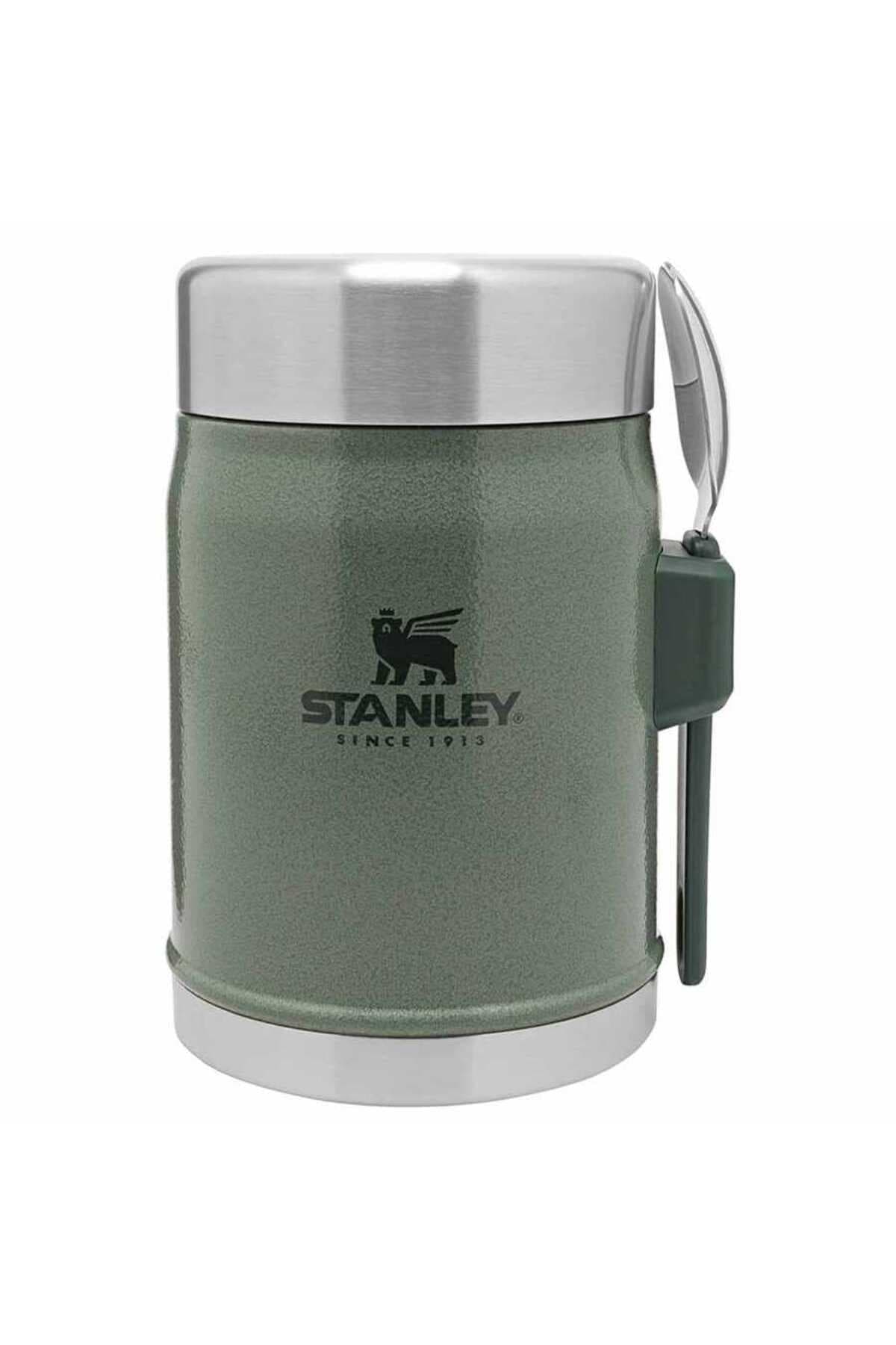 Stanley Classic Legendary Kaşıklı Yemek Termosu 0.4L Termos Kamp Matara YEŞİL