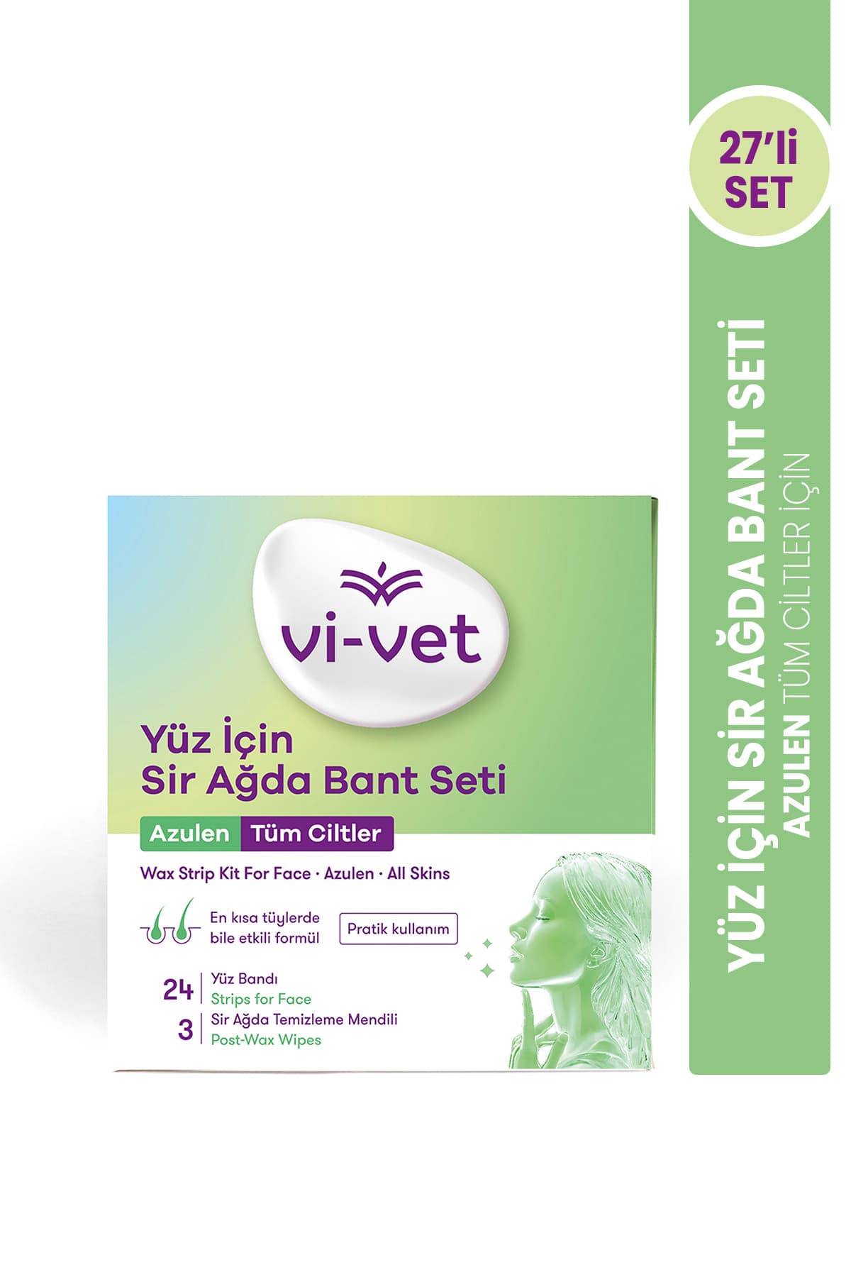 Vi vet Yüz Sir Ağda Bandı Azulen 24 Adet