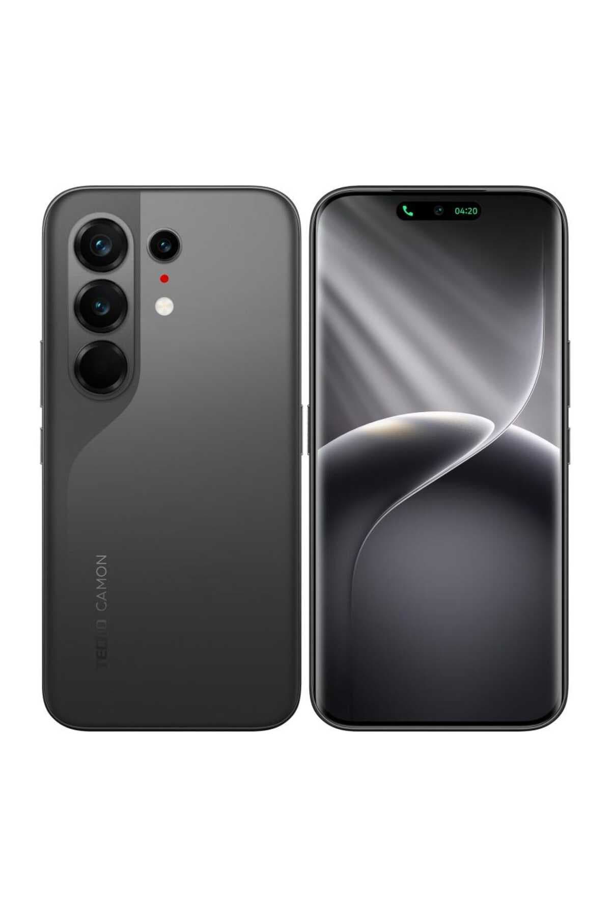 TECNO Camon 50 Ultra 5G Akıllı Telefon, 8 GB RAM, 256 GB Depolama Alanı, Siyah