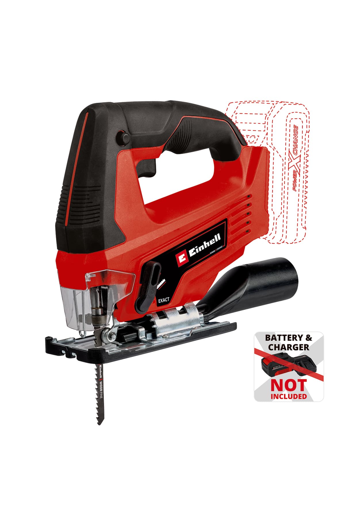 Einhell Akülü Dekupaj Testere TC-JS 18/80 Li - Solo 4321238 | Akü hariç
