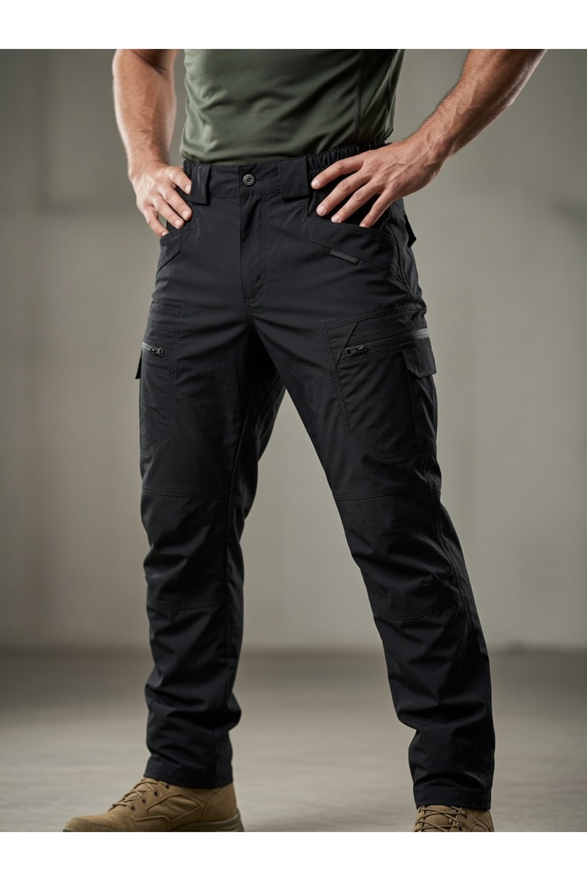 Demente Tactical Taktik Pantolon Outdoor Kargo Cep Likrali Mevsimlik
