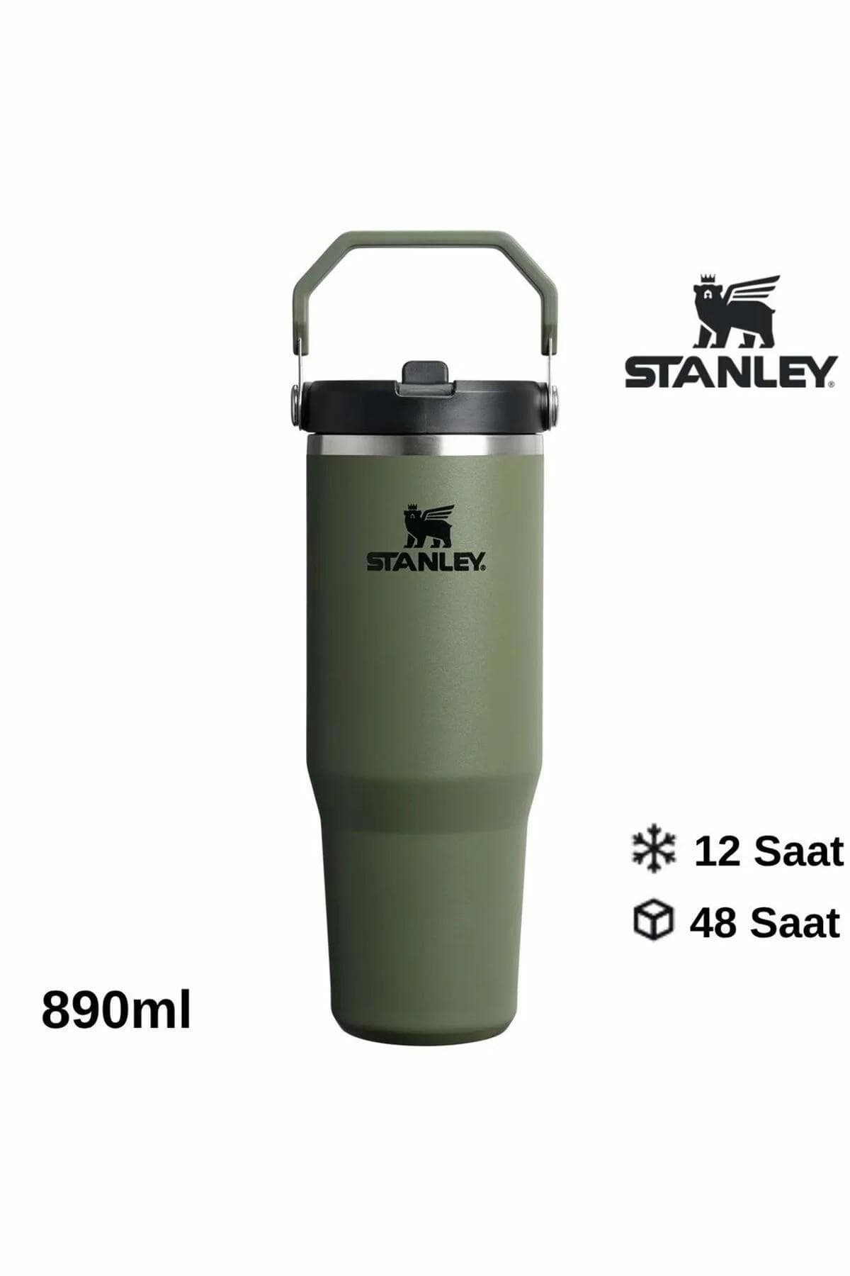 Stanley The IceFlow™ Flip Straw 2.0 Tumbler 0.89L / 30Oz Haki 10-12043-077