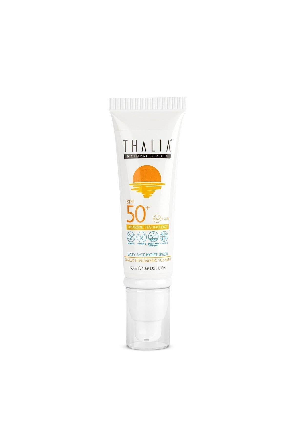 Thalia Lipozom Teknolojisi Günlük Nemlendirici Güneş Yüz Kremi 50spf 50ml