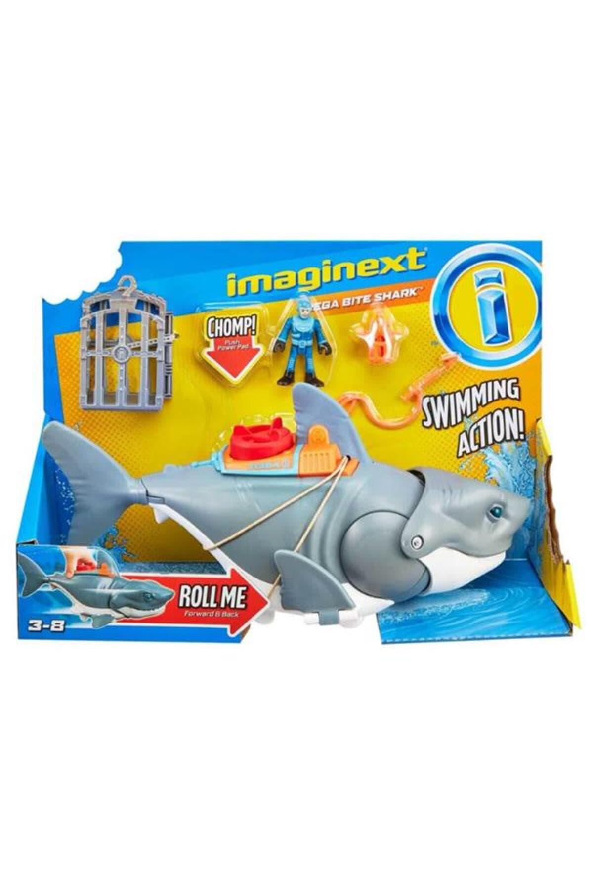 Imaginext Çılgın Köpekbalığı Oyun Seti GKG77