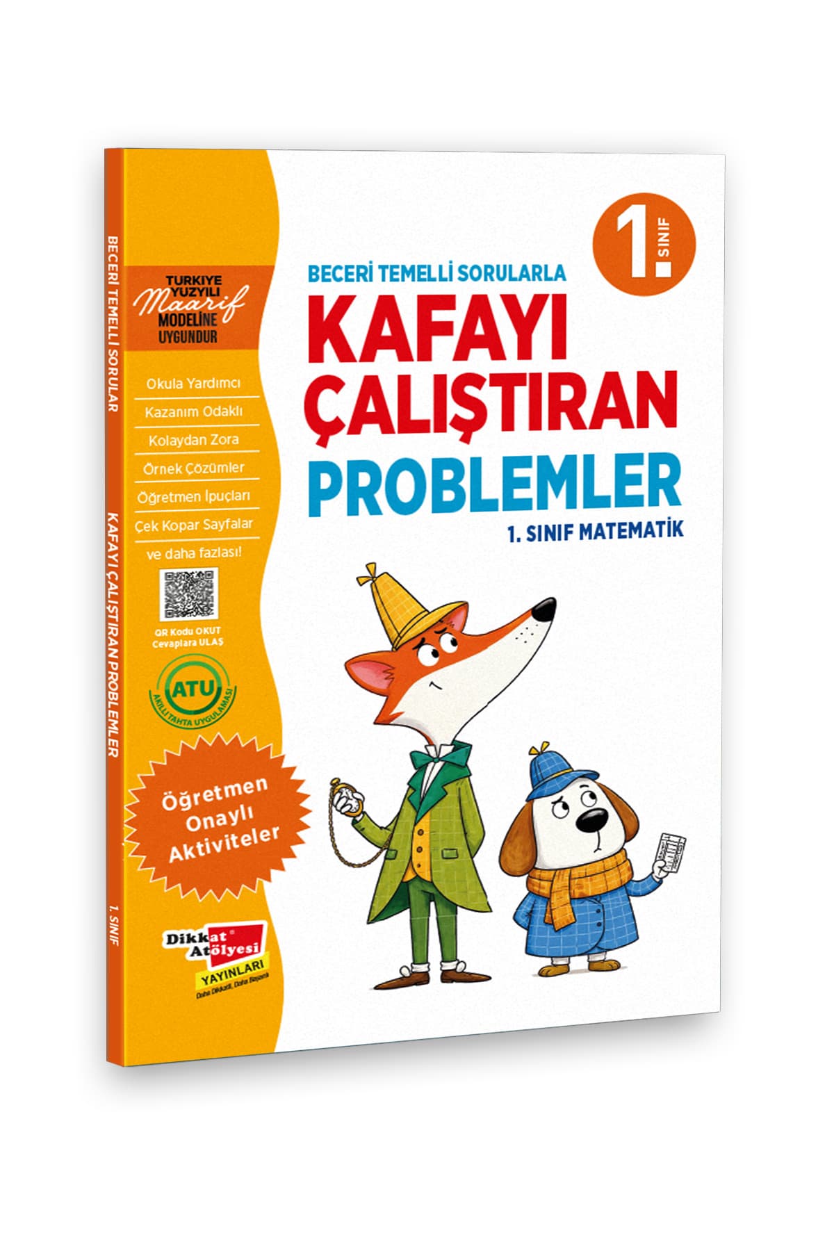 Dikkat Atölyesi Yayınları 1. Sınıf Matematik Kafayı Çalıştıran Problemler