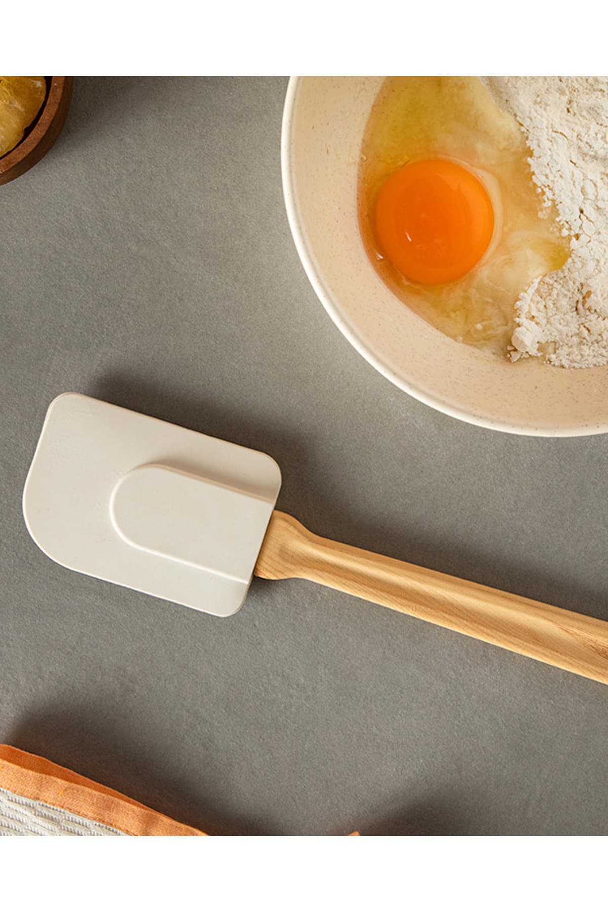 English Home Eddy Silikon Spatula Açık Bej
