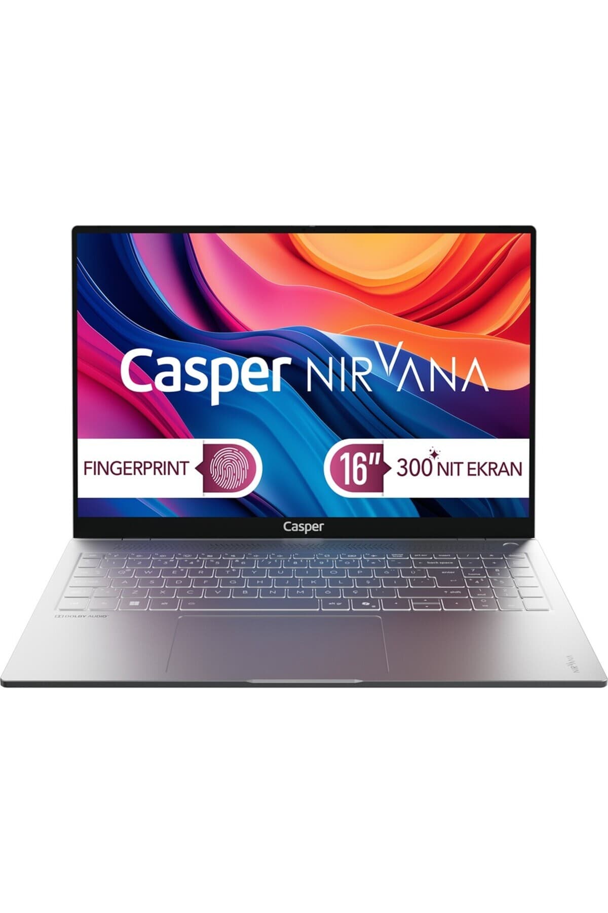 CASPER Nirvana S100 300NIT i7-13620H 32GB DDR5 1TB SSD 16" Freedos Laptop S100.1362-DF00X-G-F