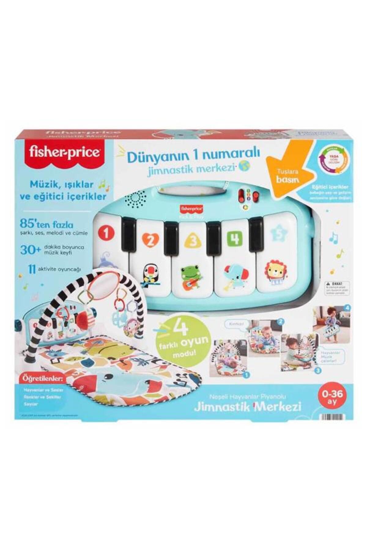 Fisher Price Fisher-Price® Neşeli Hayvanlar™ Piyanolu Jimnastik Merkezi