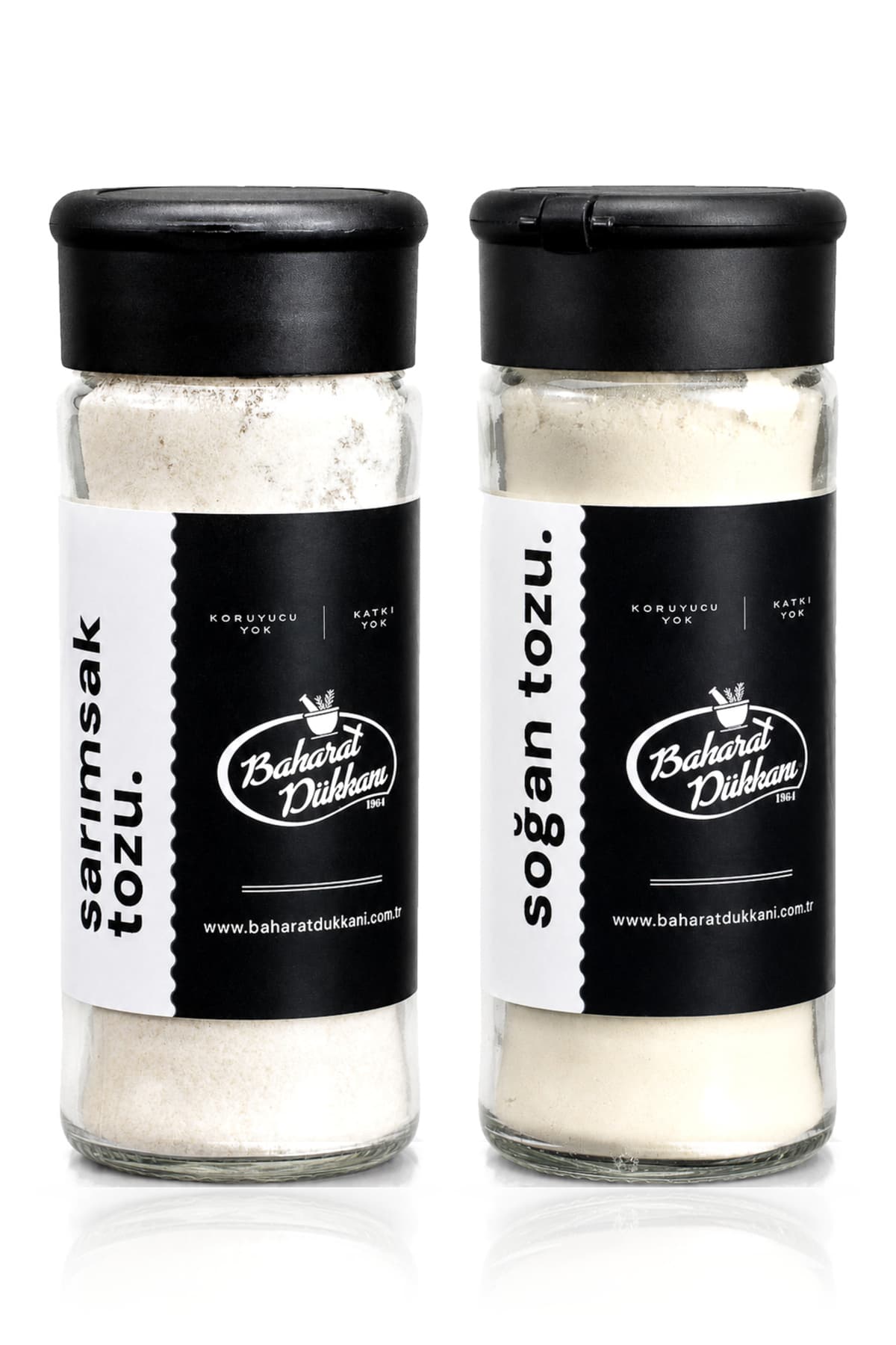 Baharat Dükkanı Sarımsak Tozu - Soğan Tozu 2'li Set