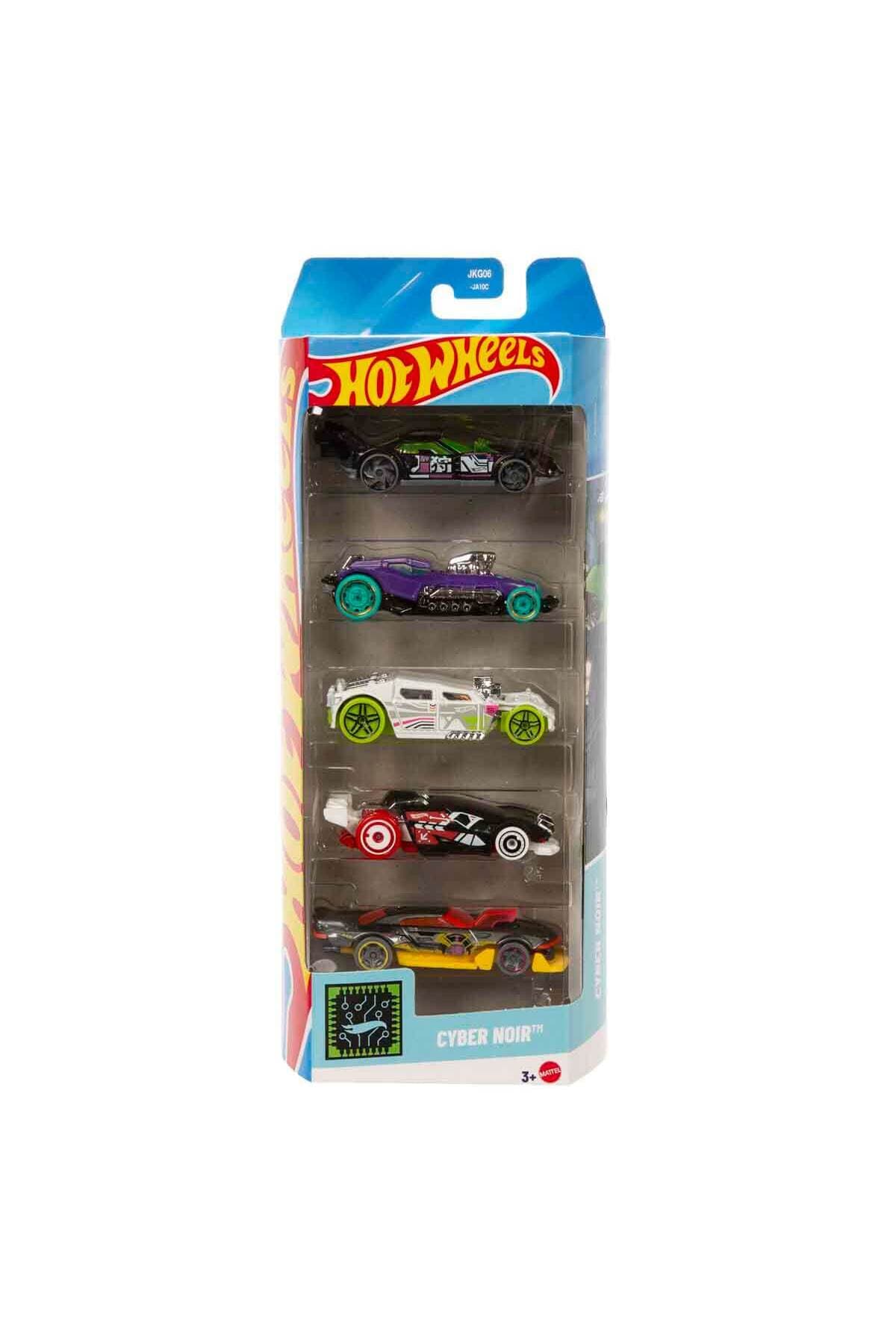 HOT WHEELS 5'li Araba Seti - Jkg06 Cyber Noir