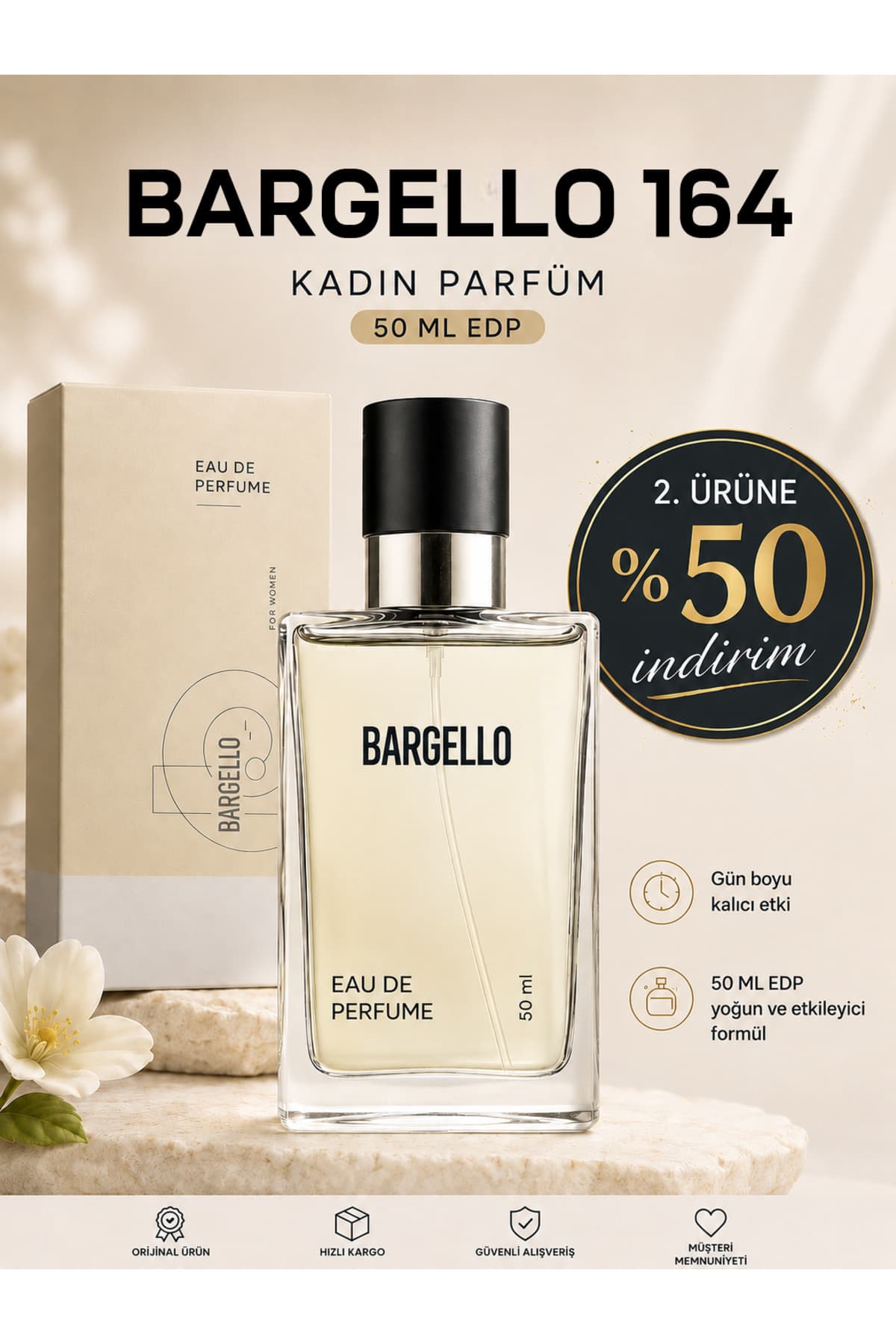 Bargello Kadın Parfüm 164 Floral Edp 50 ml 869284130164
