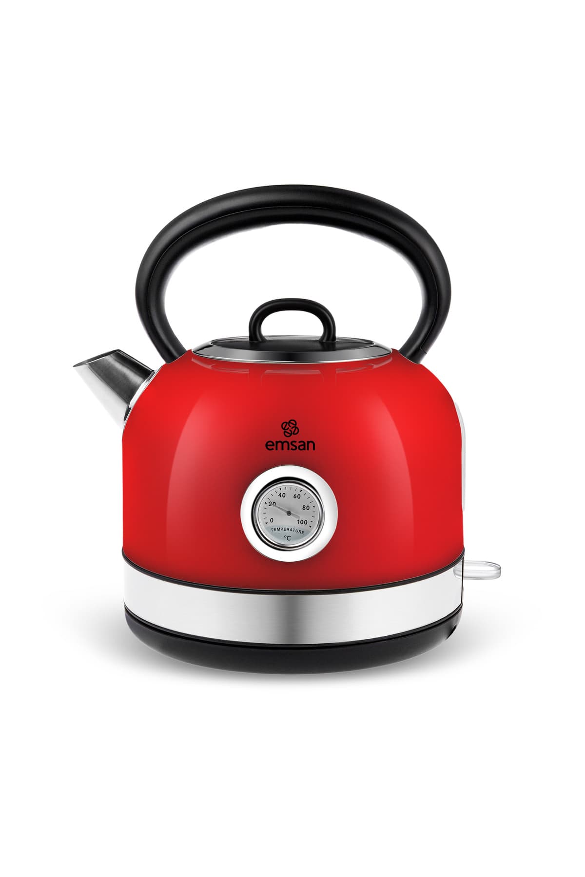 Emsan Retro Su Isıtıcısı 2202 Retro 2,2L Kırmızı 2200W