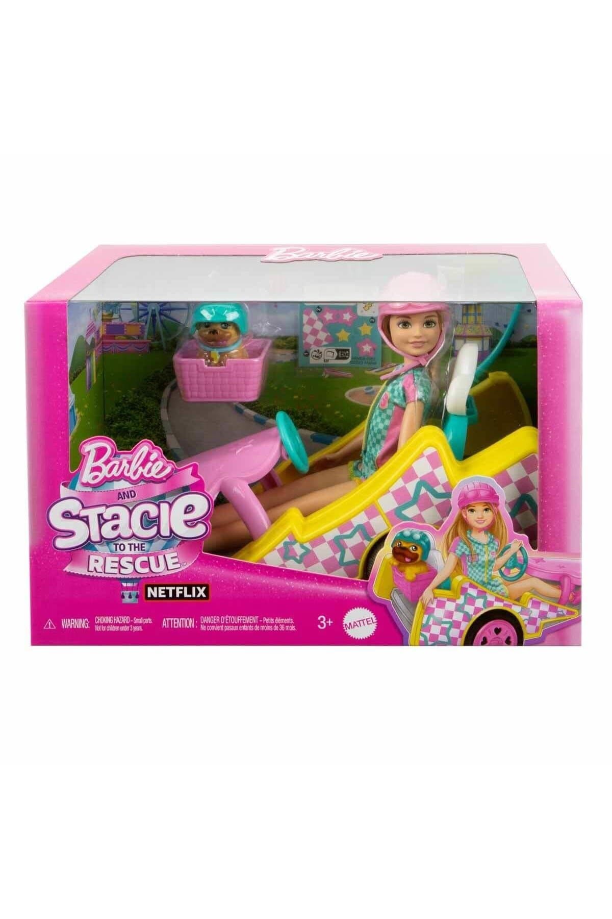 Barbie Stacie ve Go Kart Arabası HRM08