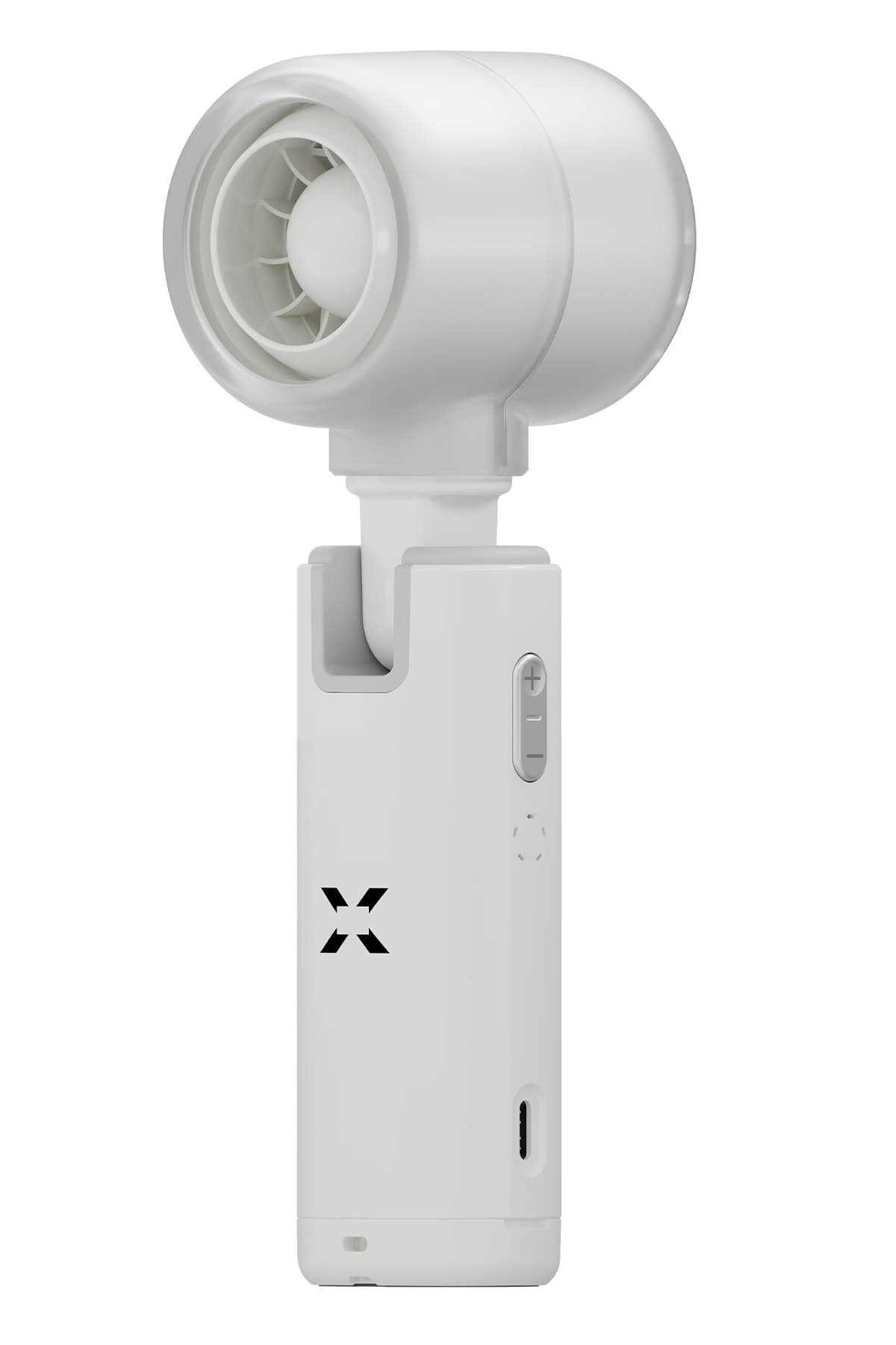 Xenon Smart Taşınabilir Şarjlı 5 Kademeli El Fanı 7 Saat Kullanım 14000 RPM Sessiz Mini Vantilatör Beyaz X6101
