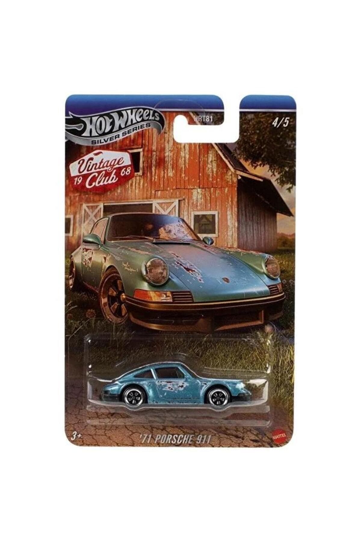 HOT WHEELS VİNTAGE Arabalar Özel Seri 71 Porsche 911 JKY34 - HRT81