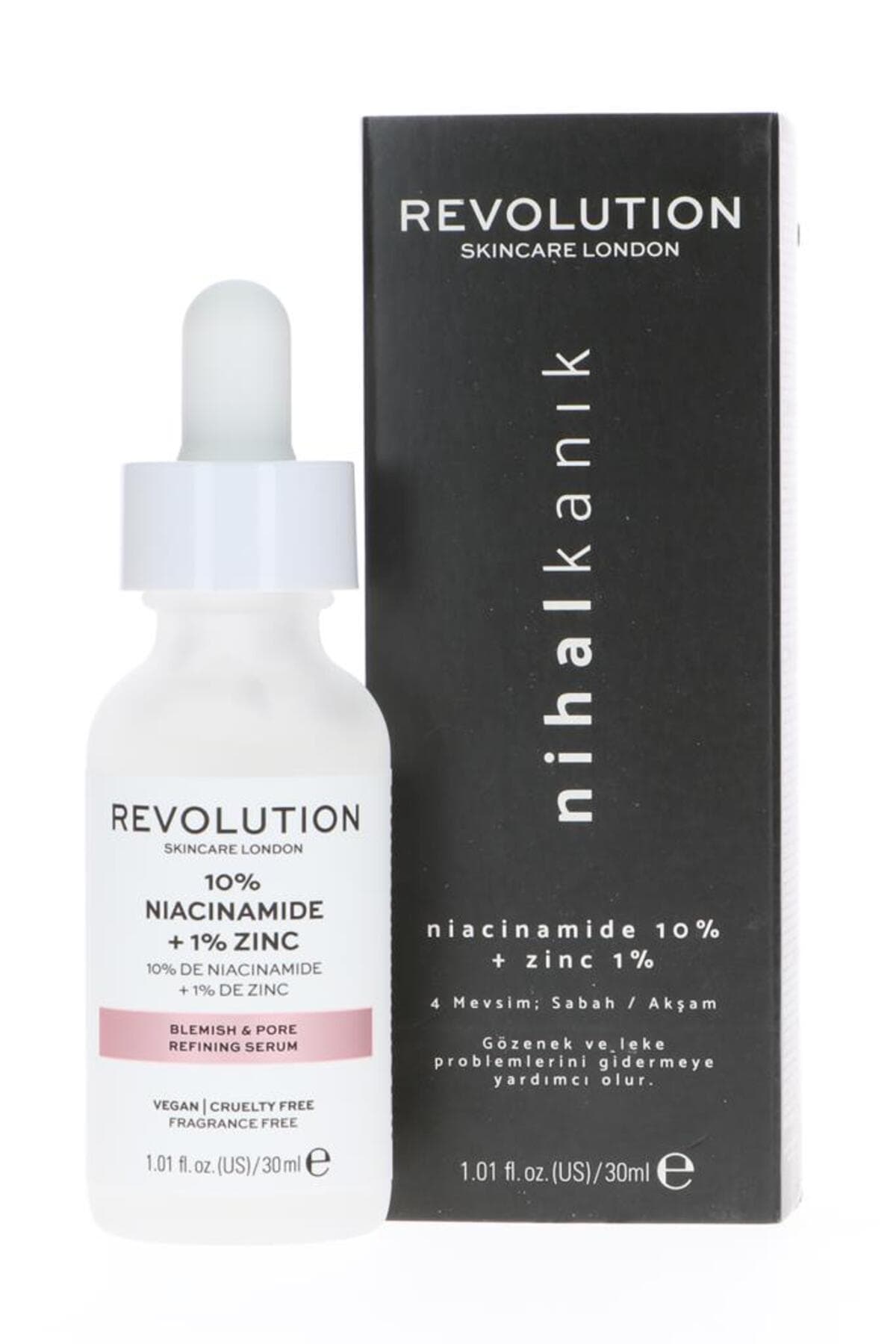 REVOLUTİON SKİNCARE Revolutıon X Nıhal 10% Nıacın & 1% Zınc Serum 30ml