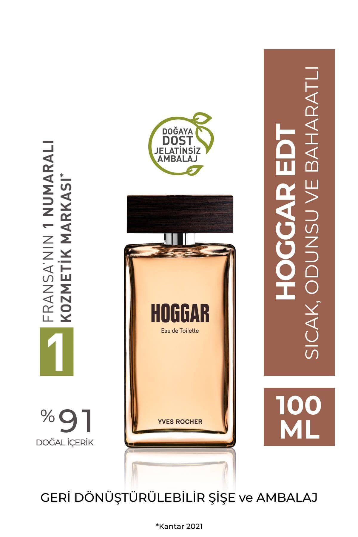 Yves Rocher Hoggar EDT-Erkek Parfüm-100ml