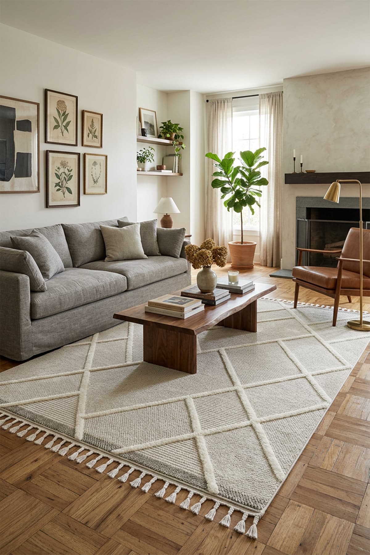venucci home & living Quincey Bukleli Yumuşak Peluş Post Shaggy Krem Çocuk Odası Oturma Odası Salon Mutfak Halısı