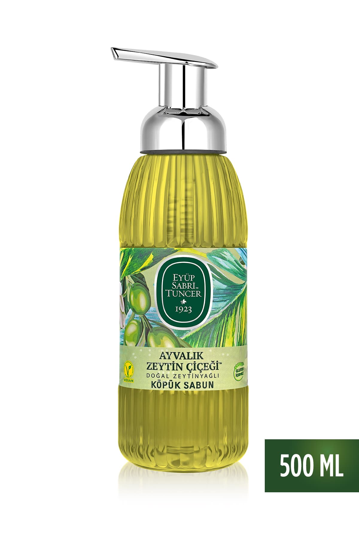 Eyüp Sabri Tuncer Ayvalık Zeytin Çiçeği Doğal Zeytinyağlı Köpük Sabun 500 ml