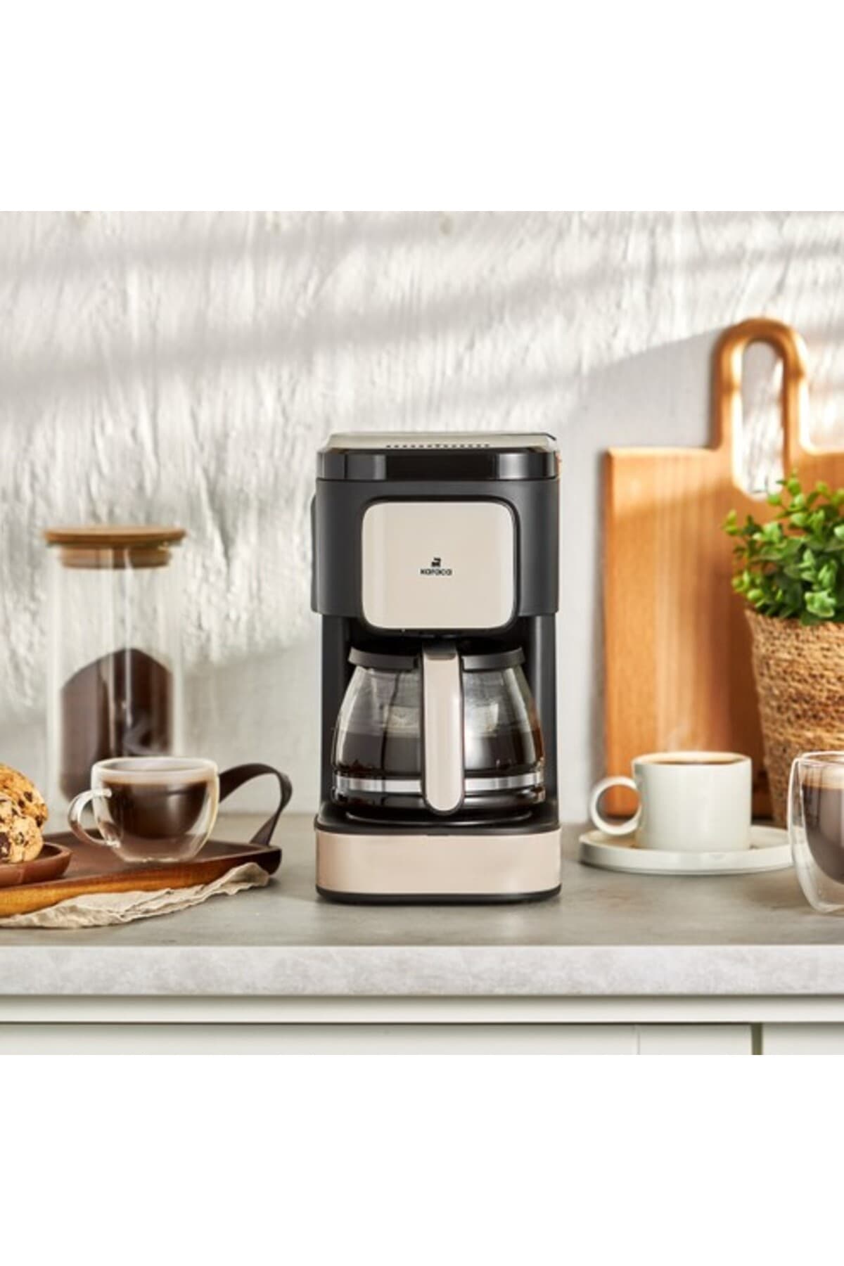 Karaca Just Coffee Aroma 2 In 1 Filtre Kahve Ve Çay Demleme Makinesi Latte