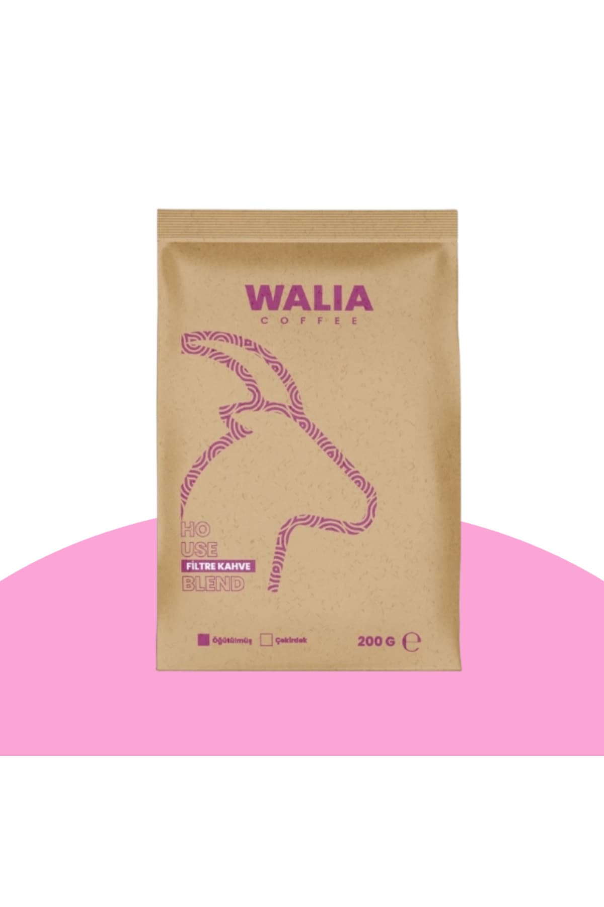 Walıa Coffee Ethıopıa Filtre House Blend 200 G