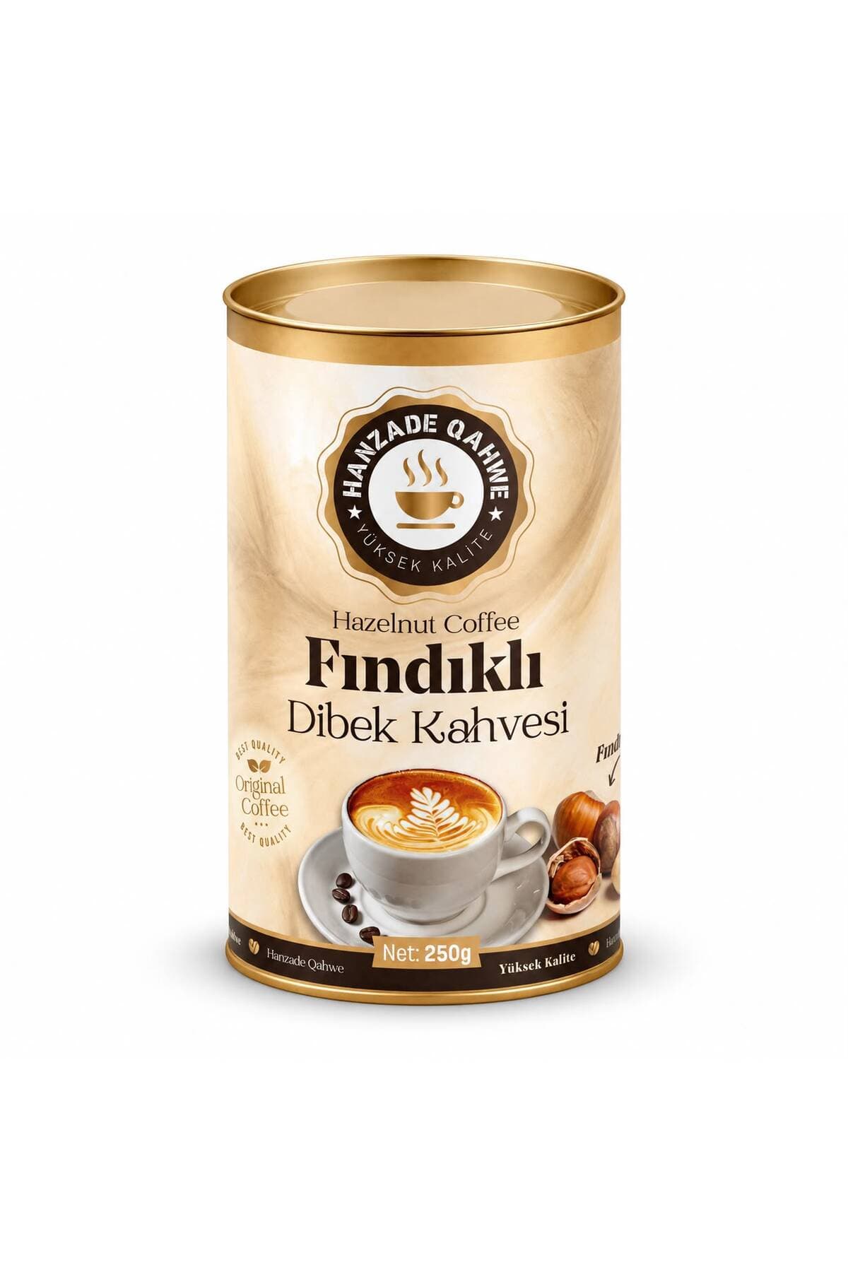 Hanzade Fındıklı Türk Dibek Kahvesi 250gr