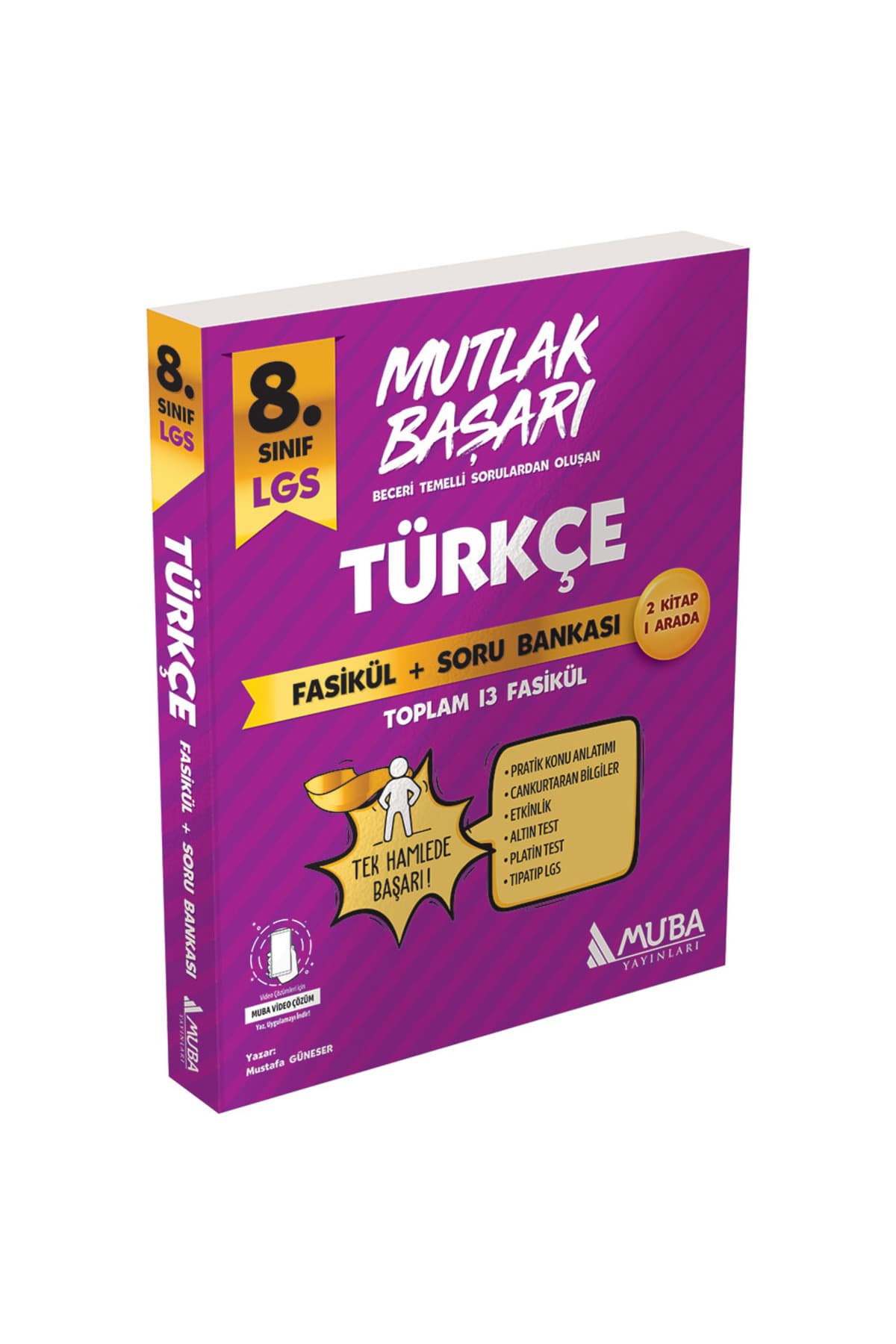 Muba Yayınları MB 8.Sınıf Türkçe Fasikül + Soru B.