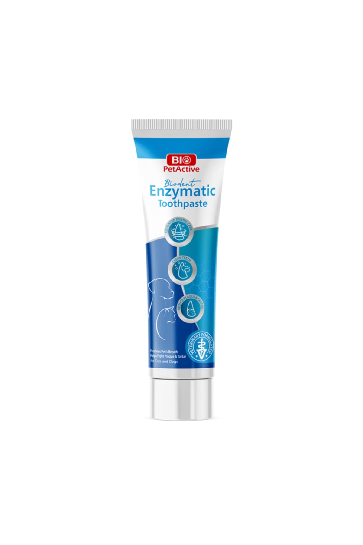 Bio PetActive Biodent Enzymatic Kedi Ve Köpekler Için Diş Macunu 100 ml