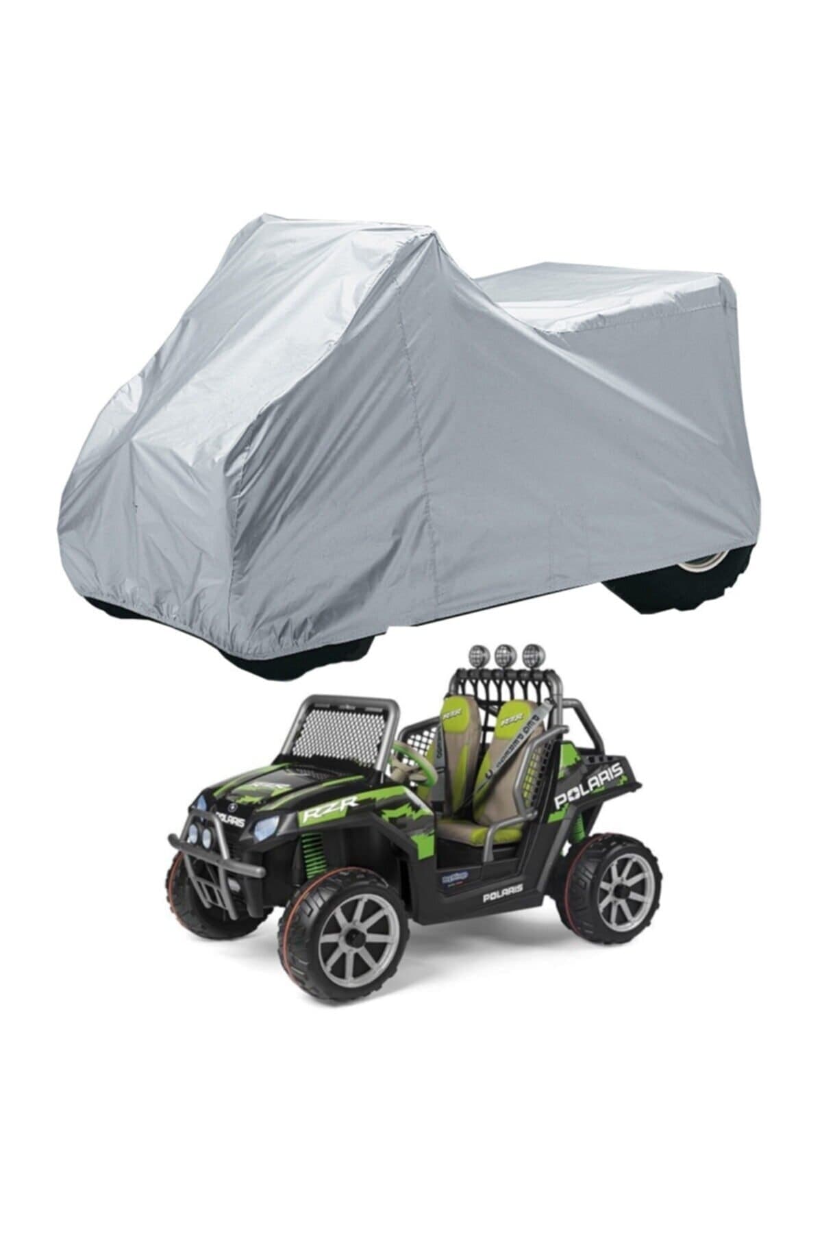 CoverPlus Oyuncak Akülü Araba Brandası Su Geçirmez Büyük Boy 140x80x80