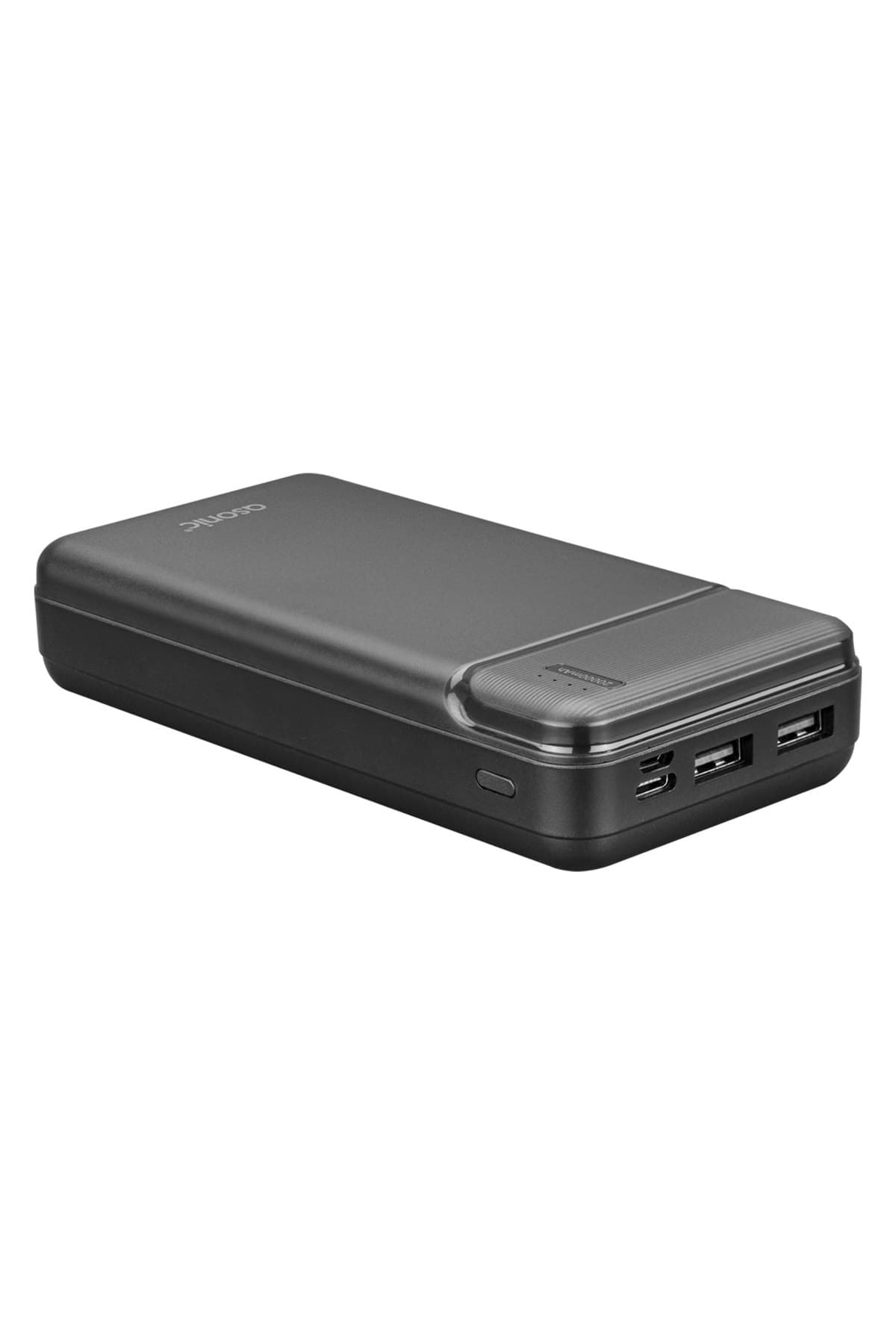 asonic As-p20 20000mah 2*usb Output Beyaz Taşınabilir Pil Şarj Cihazı Powerbank