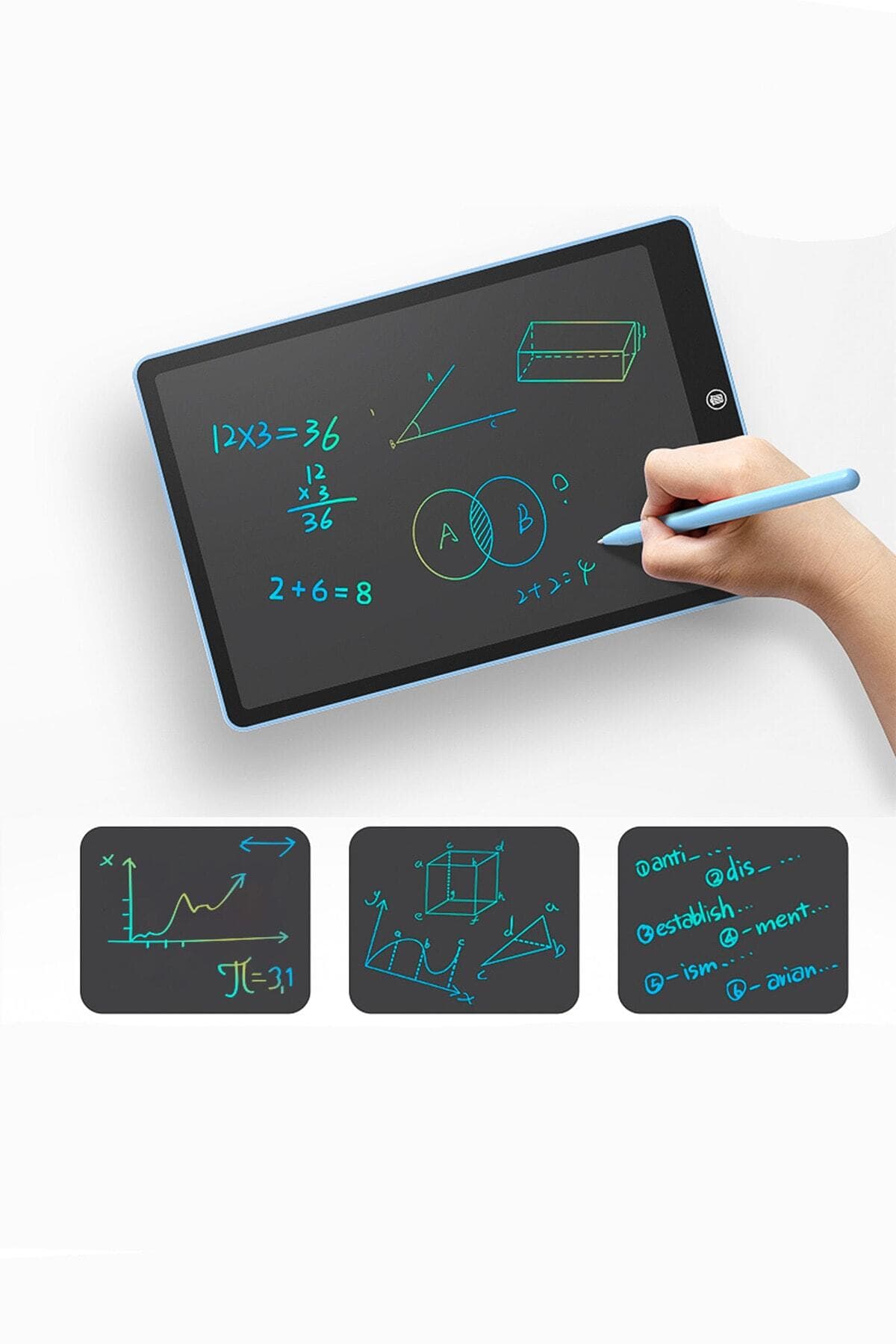 Beatitude 8,5 Inç Ekranlı Kalemli Dijital Yazı Çizim Tahtası Not Tutucu Grafik Eğitim Tablet