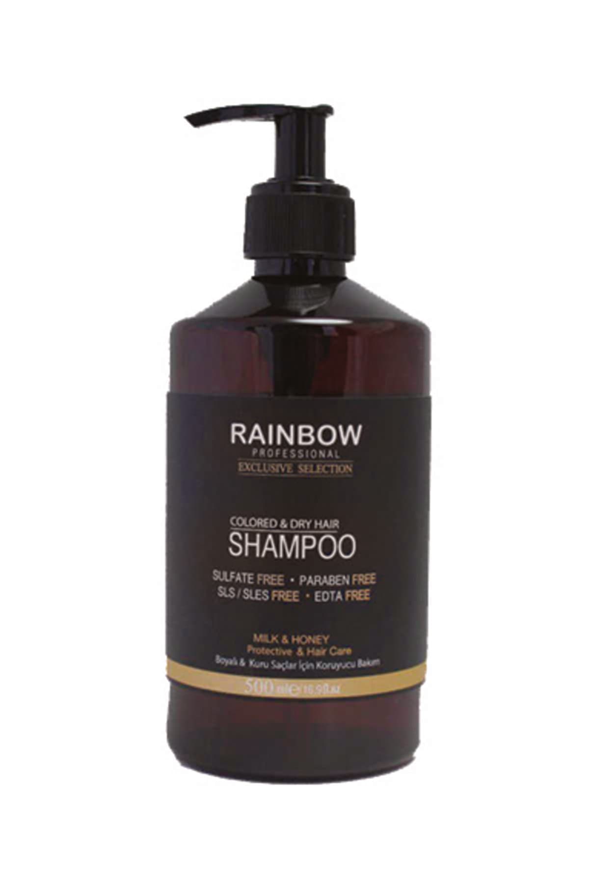 Rainbow Şampuan Boyalı & Kuru Saçlar 500 Ml Milk & Honey