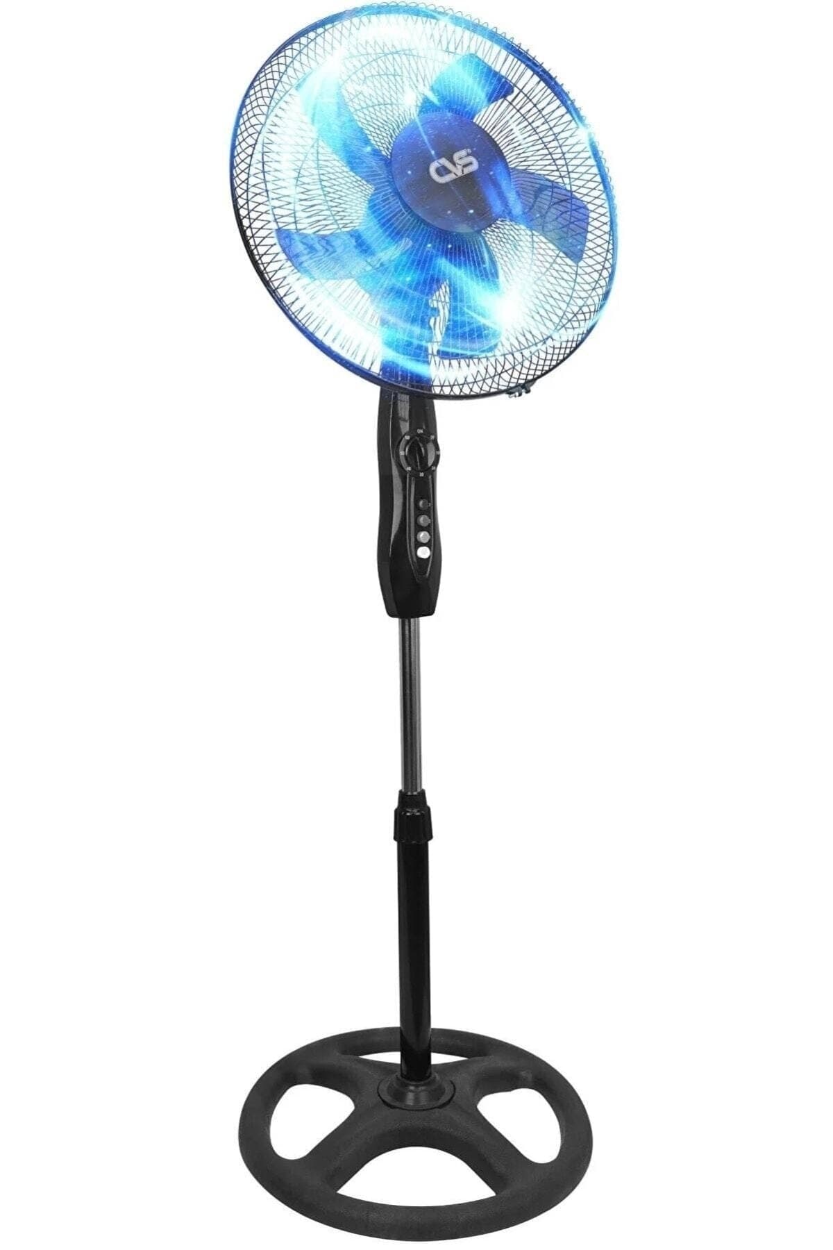 Genel Markalar Cvs Zaman Ayarlı Vantilatör 5 Kanatlı Pervane Ayaklı 16" Soğutucu Dn 91018