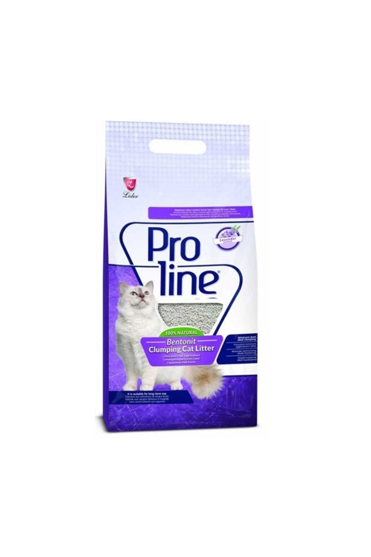 Proline Lavanta Kokulu Topaklanan Kedi Kumu 10 Lt