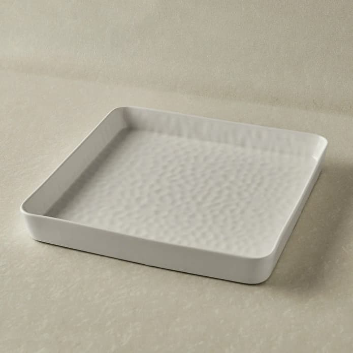 Karaca x Refika Bembeyaz Servis Tabağı 27 cm