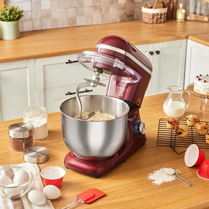 Karaca Chefcrafter Hamur Yoğurma Makinesi Red 1900W 7L